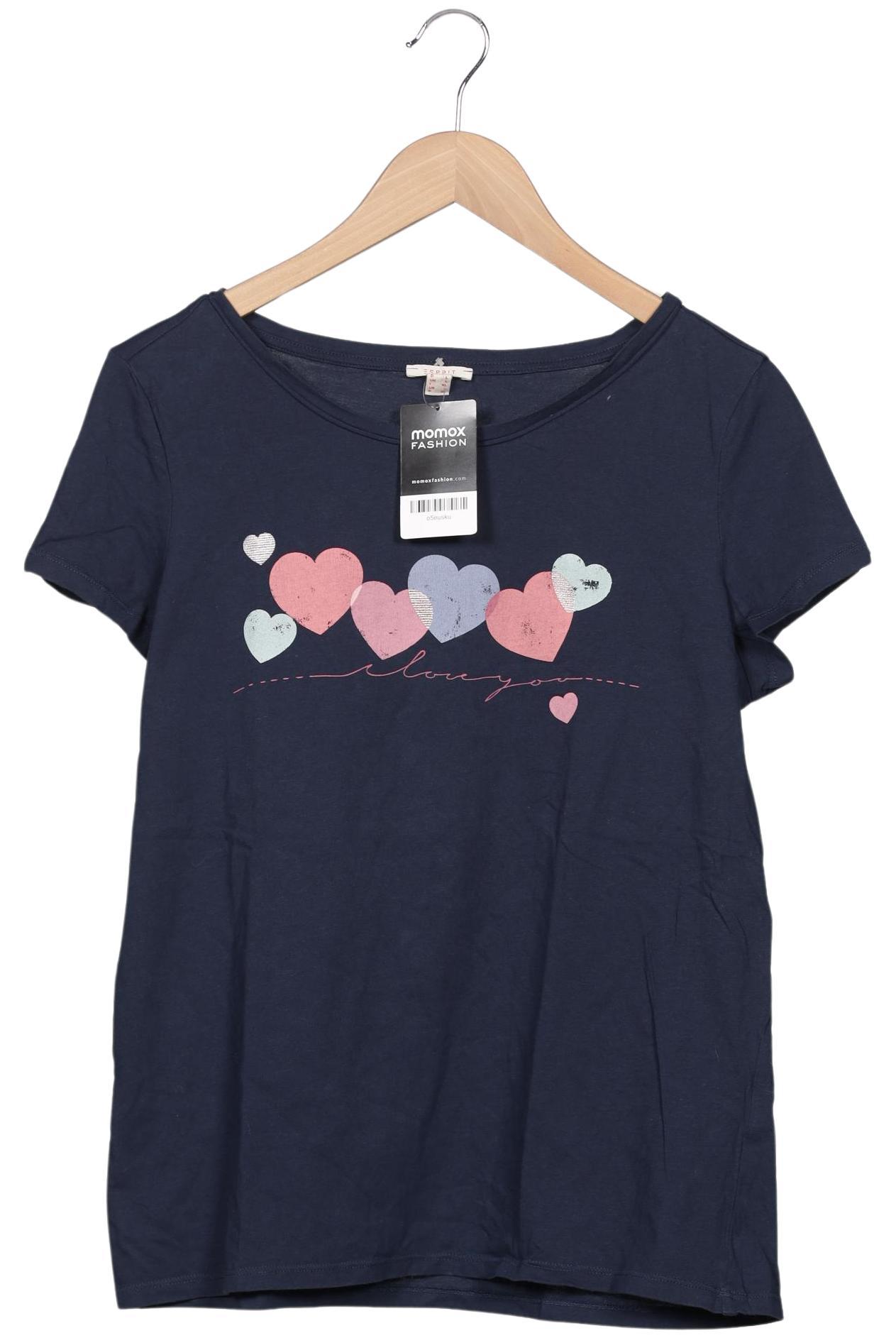 

Esprit Damen T-Shirt, marineblau, Gr. 42