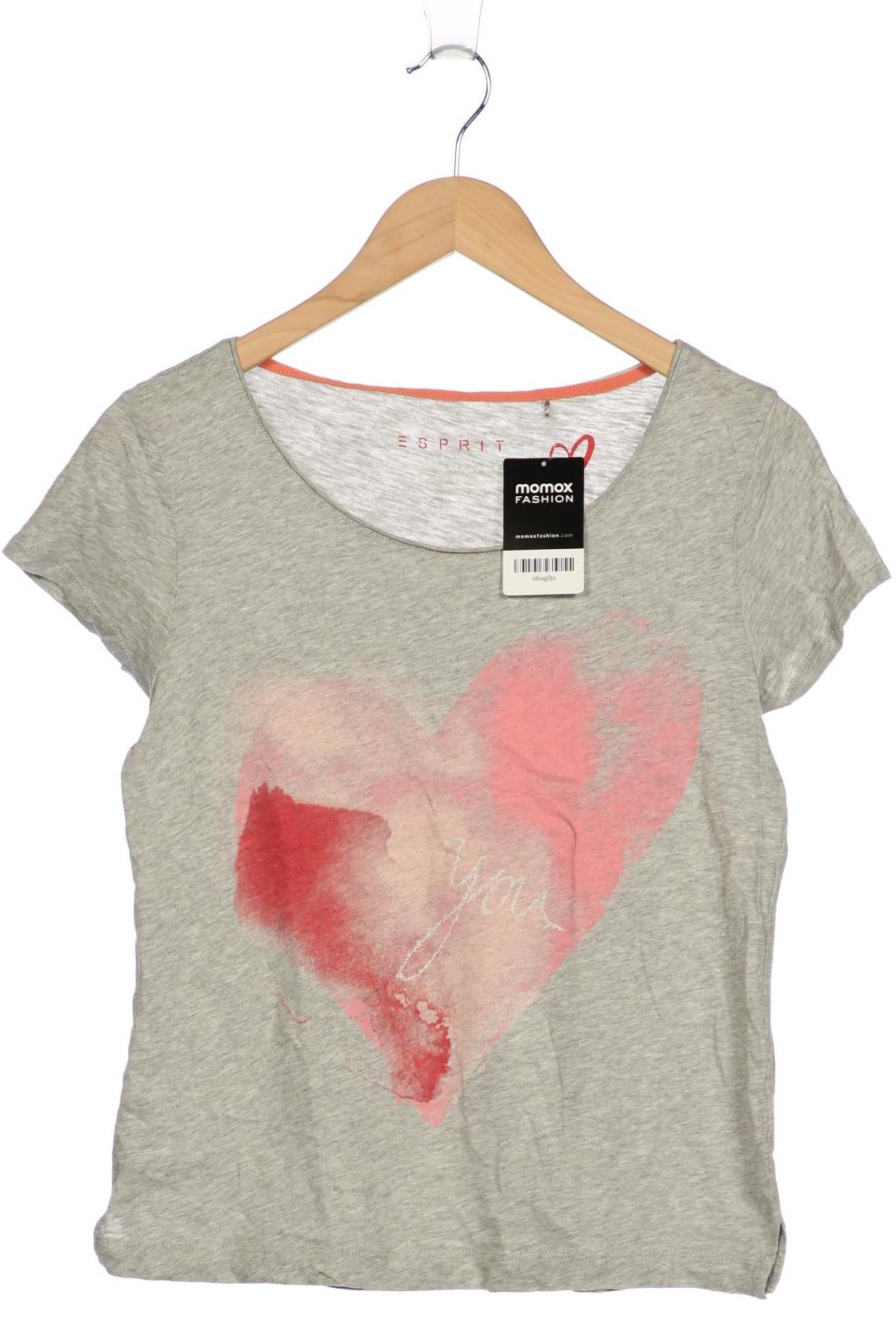 

Esprit Damen T-Shirt, grau, Gr. 34