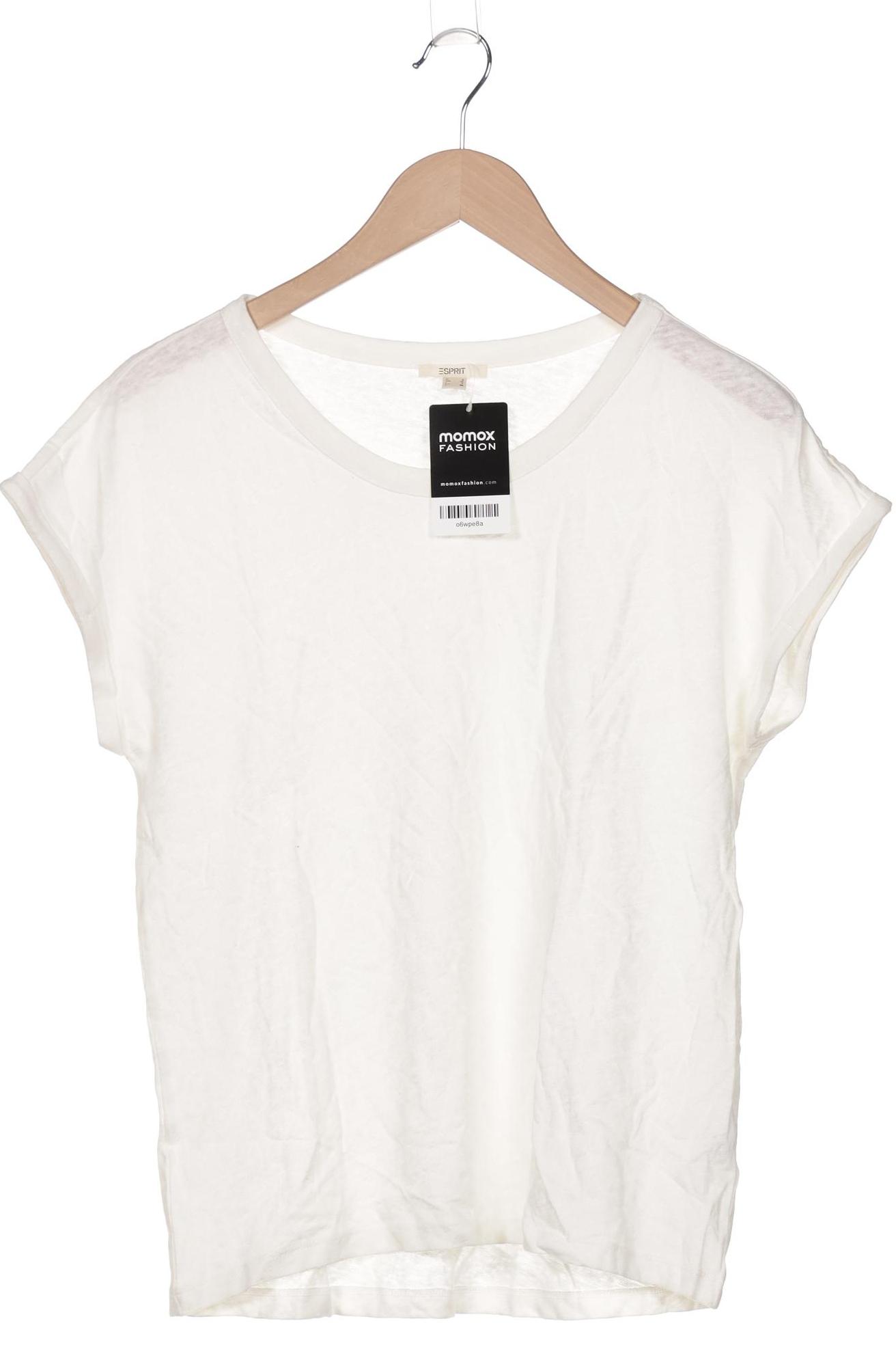 

Esprit Damen T-Shirt, weiß, Gr. 36