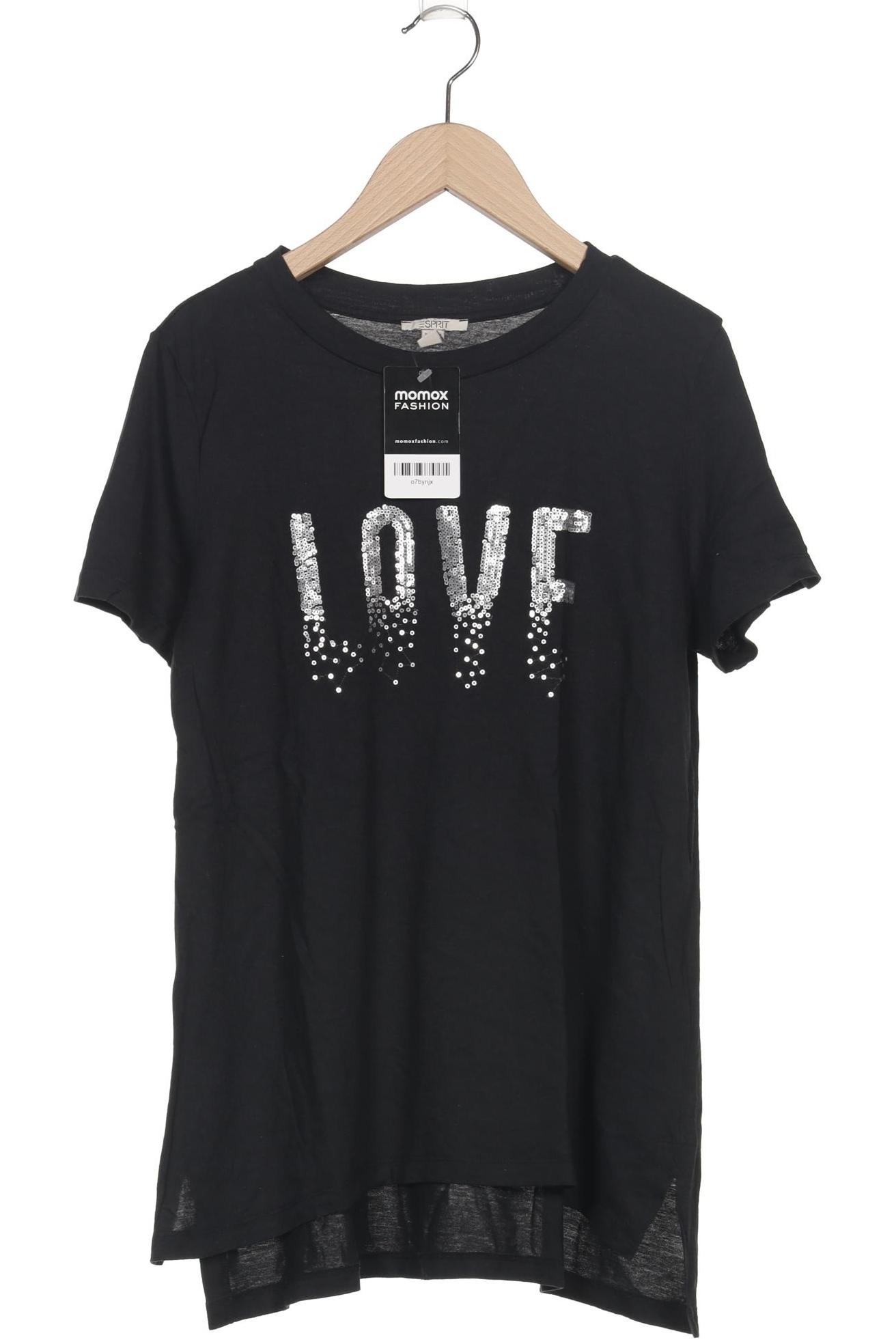 

Esprit Damen T-Shirt, schwarz, Gr. 38