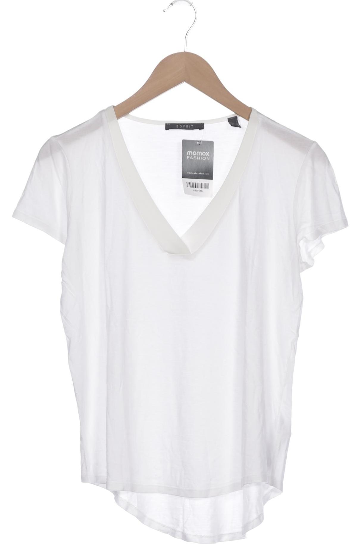 

Esprit Damen T-Shirt, weiß, Gr. 36