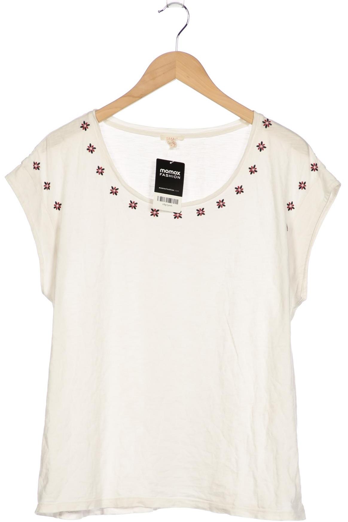 

Esprit Damen T-Shirt, weiß, Gr. 46