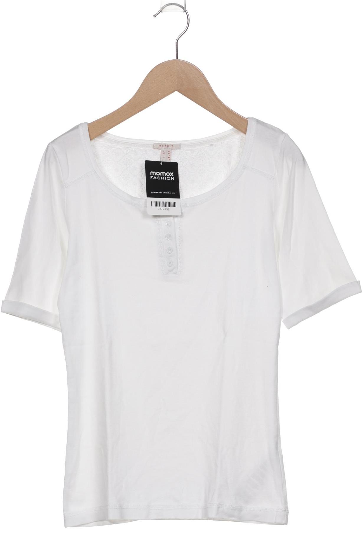 

Esprit Damen T-Shirt, weiß, Gr. 34