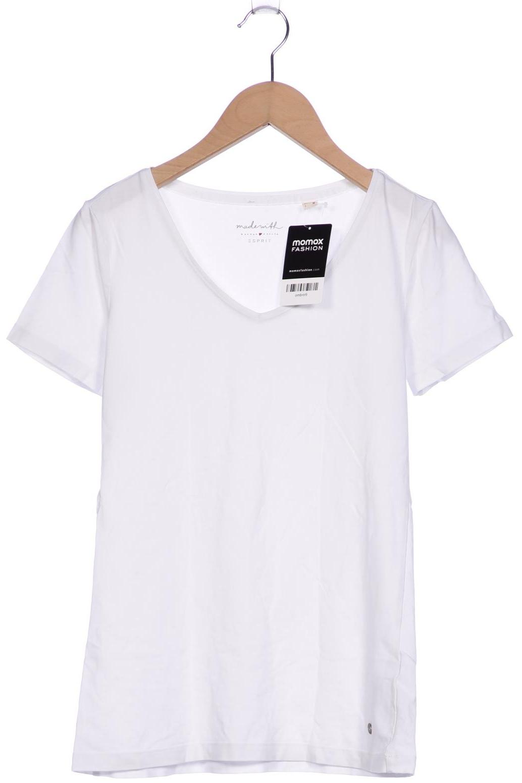 

Esprit Damen T-Shirt, weiß, Gr. 36