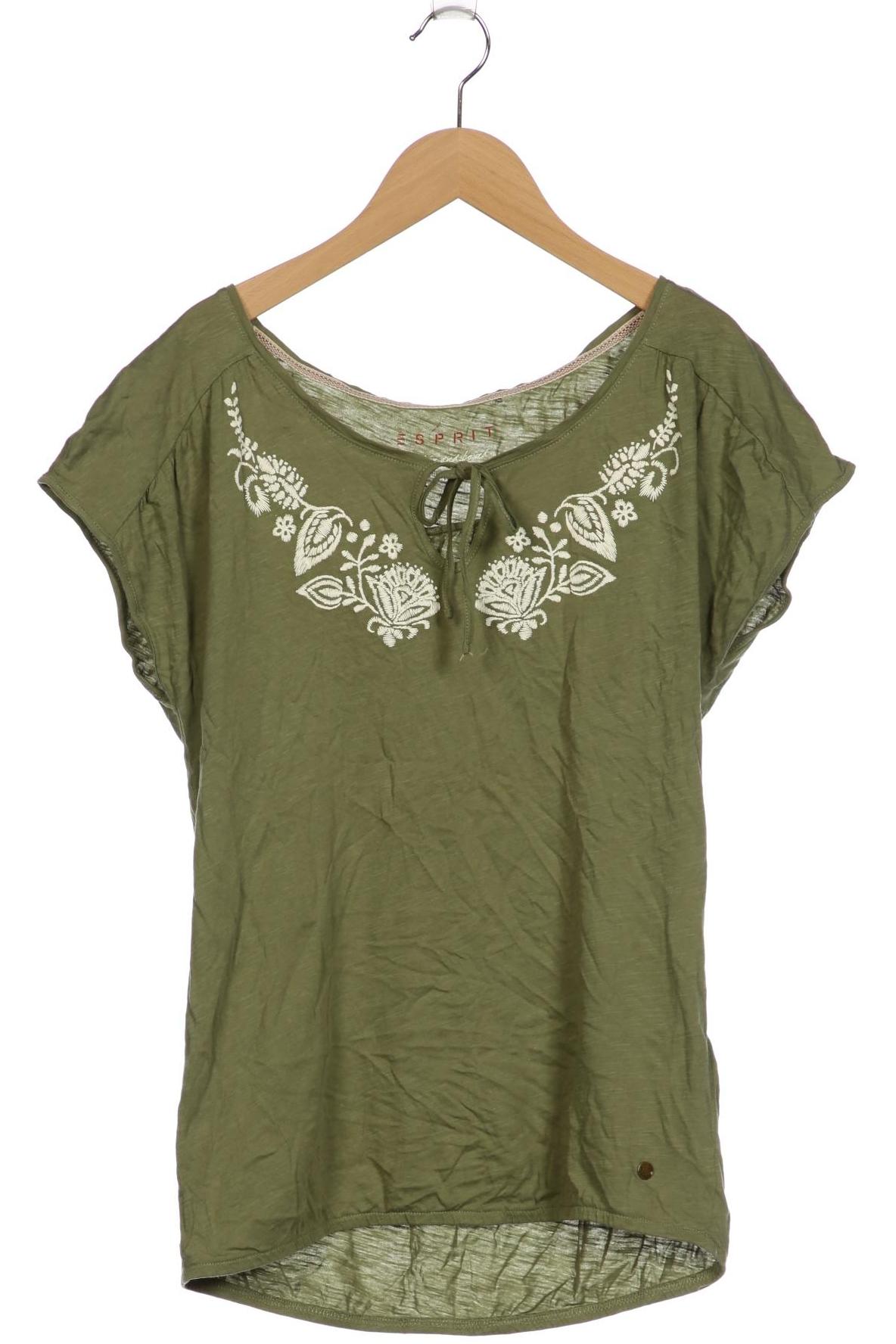 

Esprit Damen T-Shirt, grün, Gr. 38