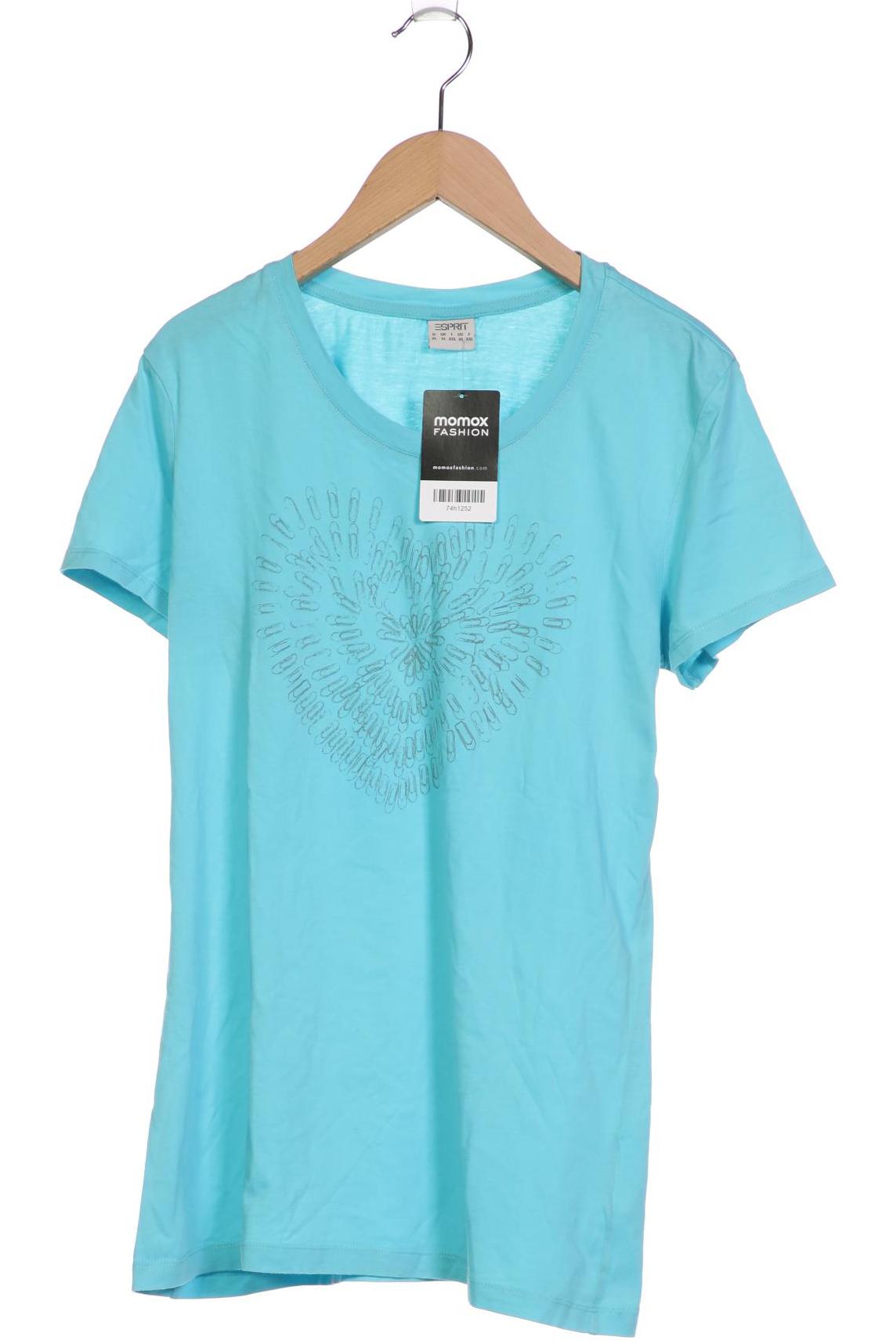 

Esprit Damen T-Shirt, blau, Gr. 44