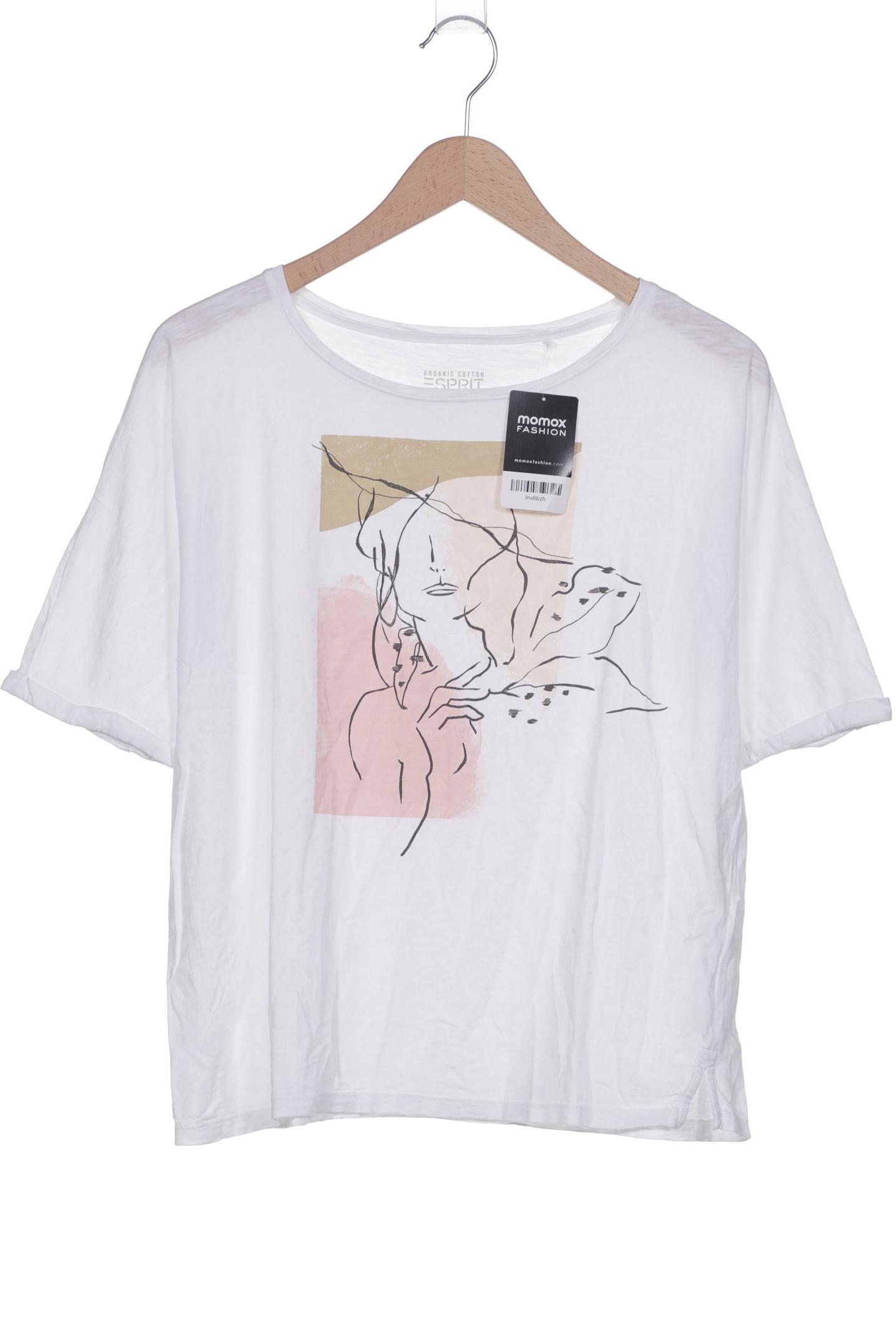 

Esprit Damen T-Shirt, weiß, Gr. 38