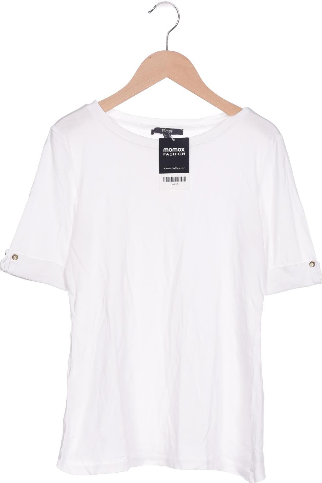 

Esprit Damen T-Shirt, weiß, Gr. 38