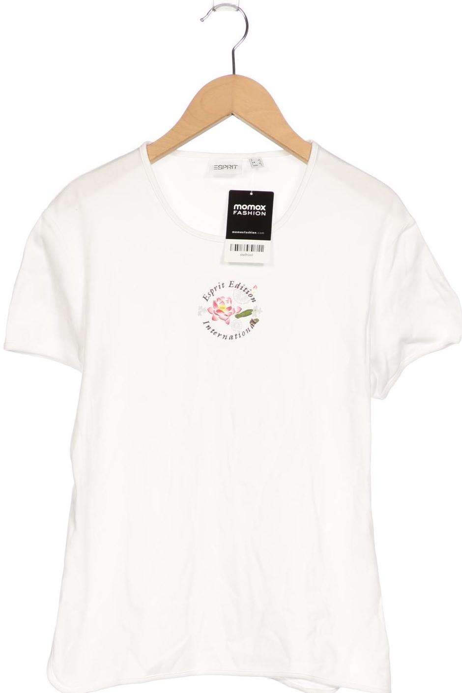 

Esprit Damen T-Shirt, weiß, Gr. 42