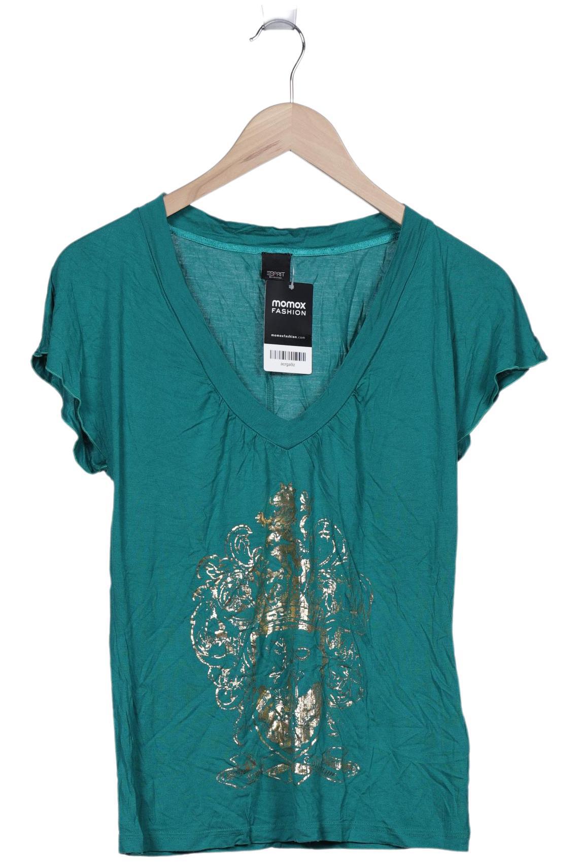 

Esprit Damen T-Shirt, türkis, Gr. 36