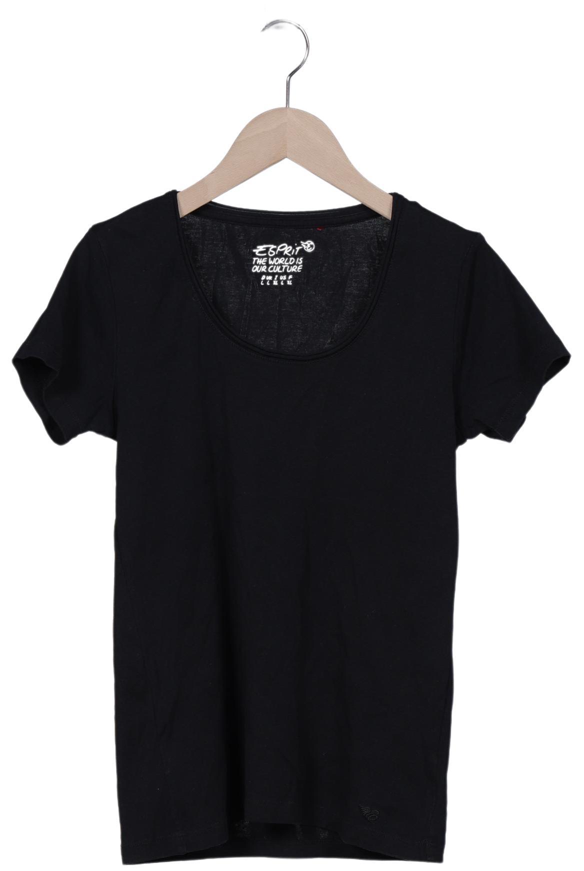 

Esprit Damen T-Shirt, schwarz, Gr. 42
