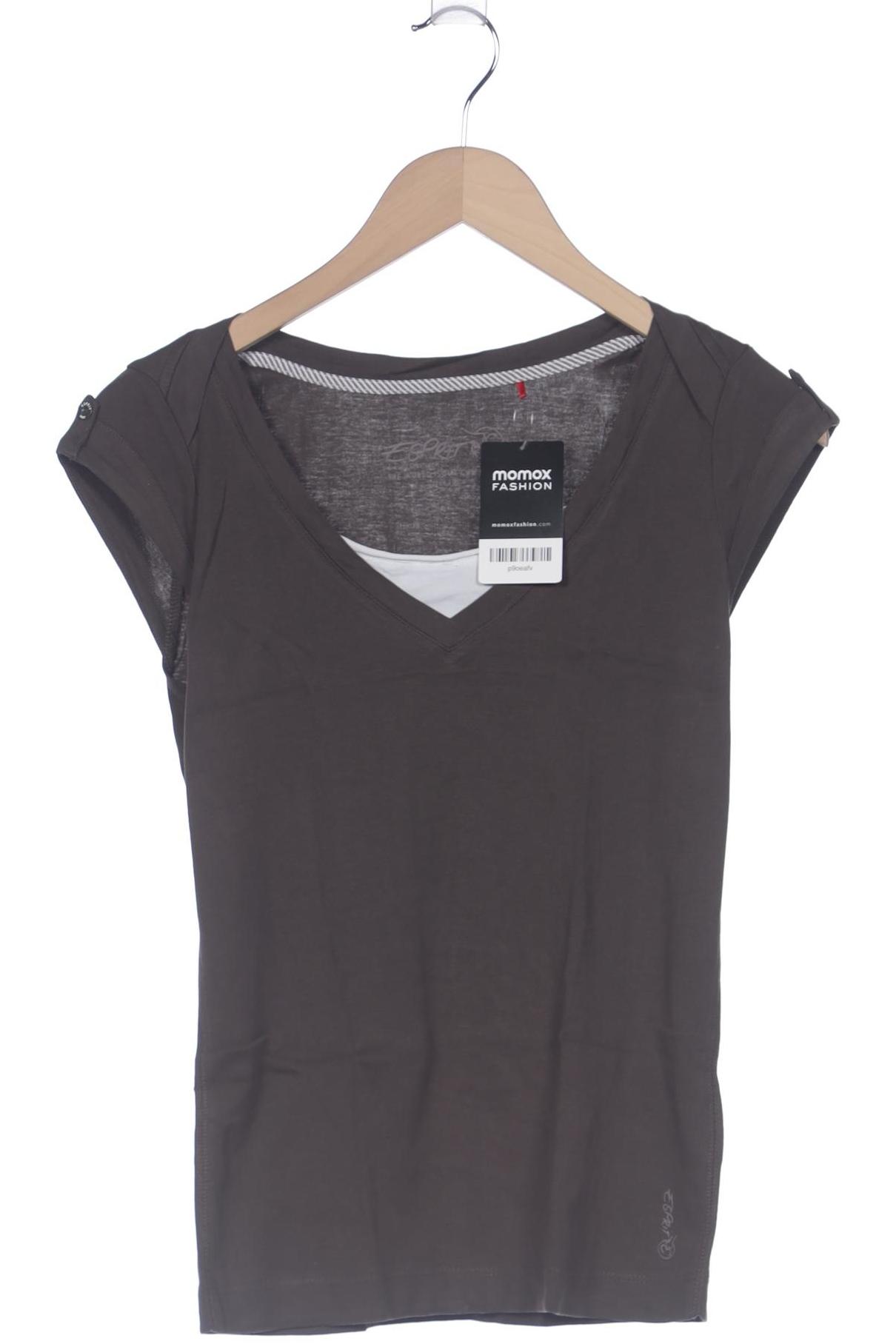 

Esprit Damen T-Shirt, braun, Gr. 38