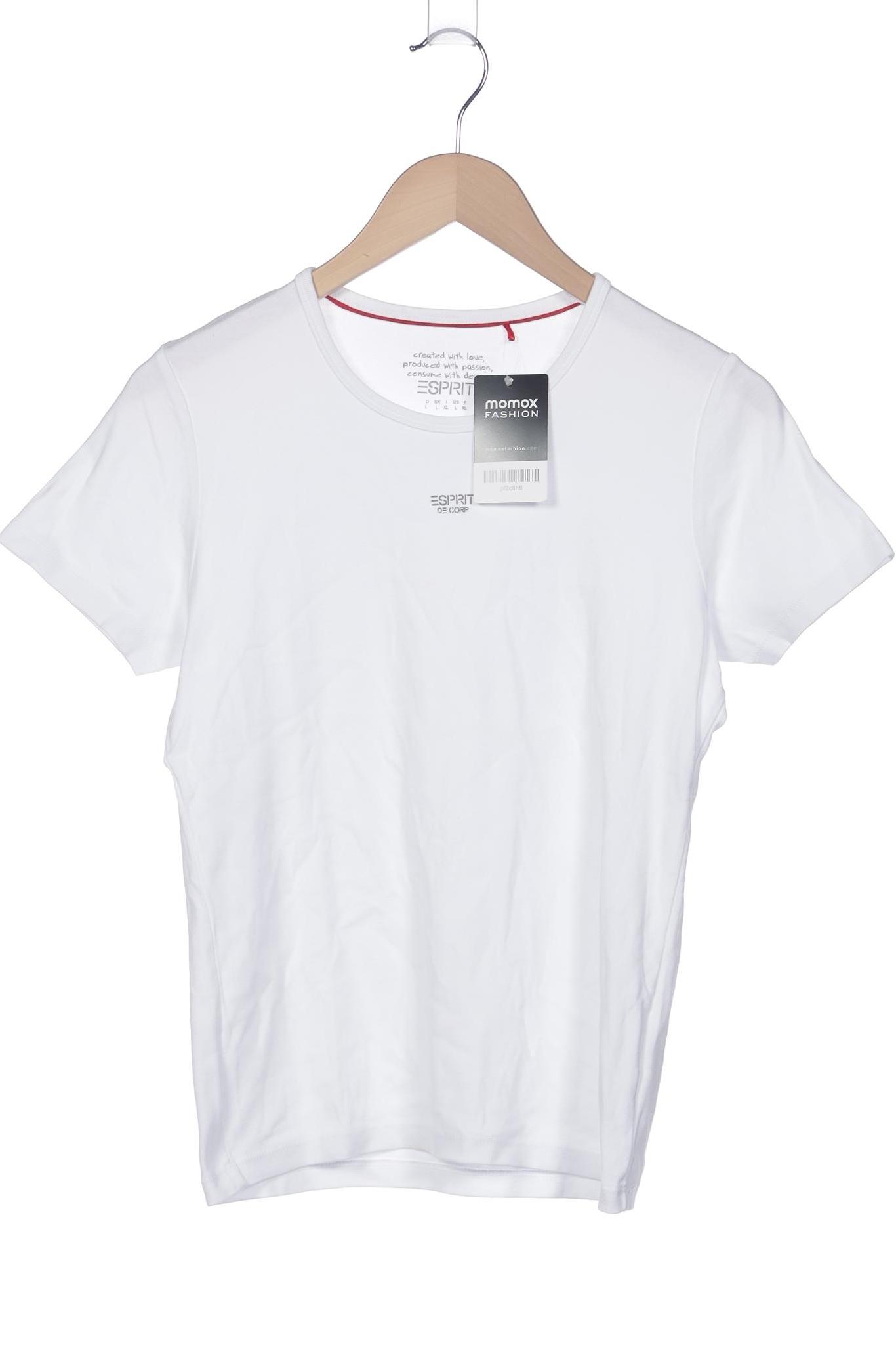 

Esprit Damen T-Shirt, weiß, Gr. 42