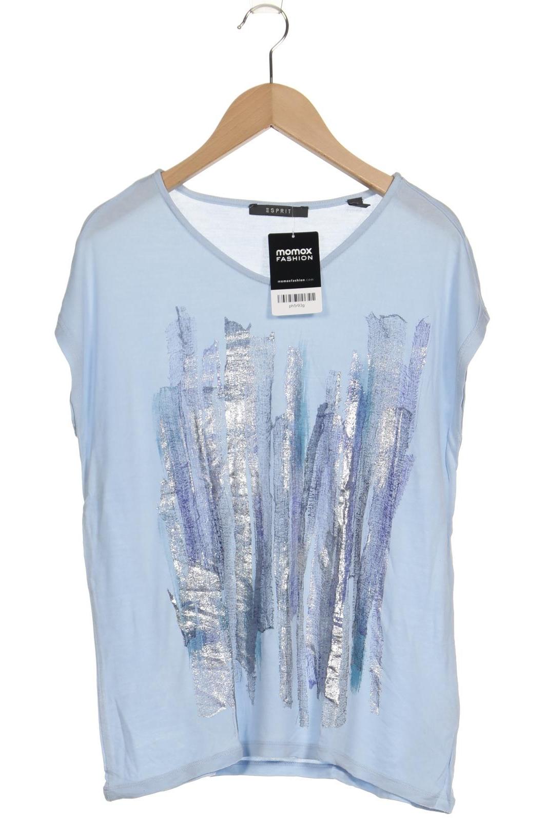 

Esprit Damen T-Shirt, hellblau, Gr. 34