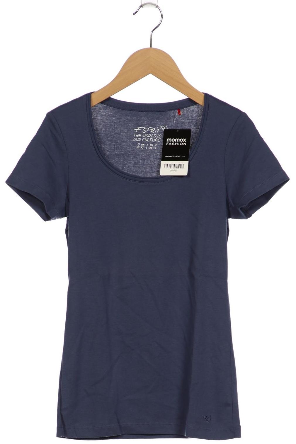 

Esprit Damen T-Shirt, blau, Gr. 34