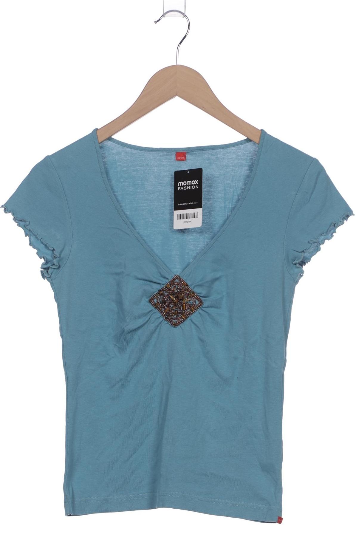 

Esprit Damen T-Shirt, blau, Gr. 38