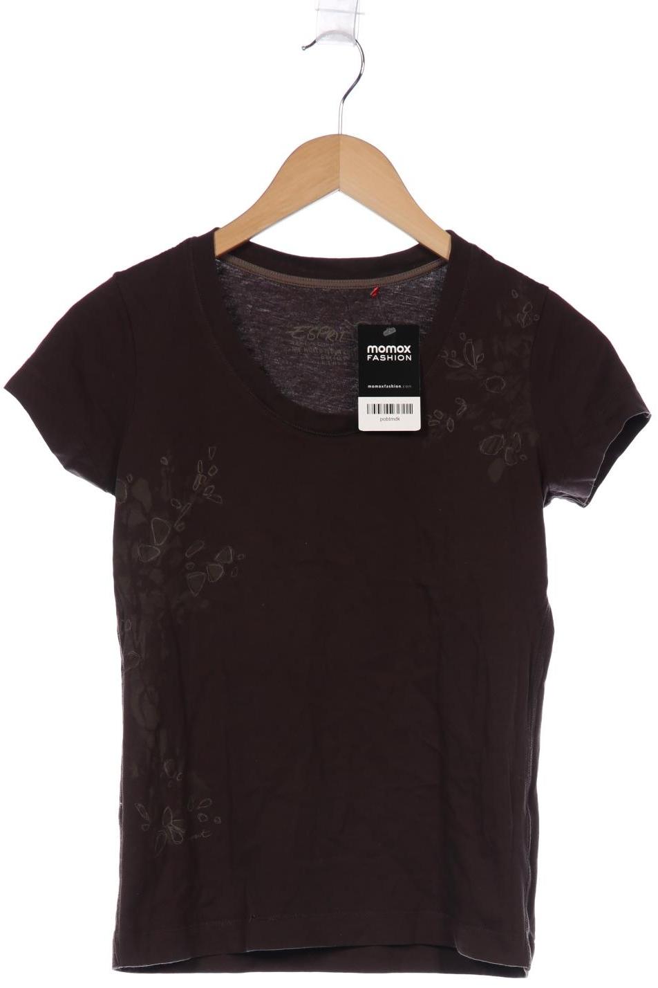 

Esprit Damen T-Shirt, braun, Gr. 36