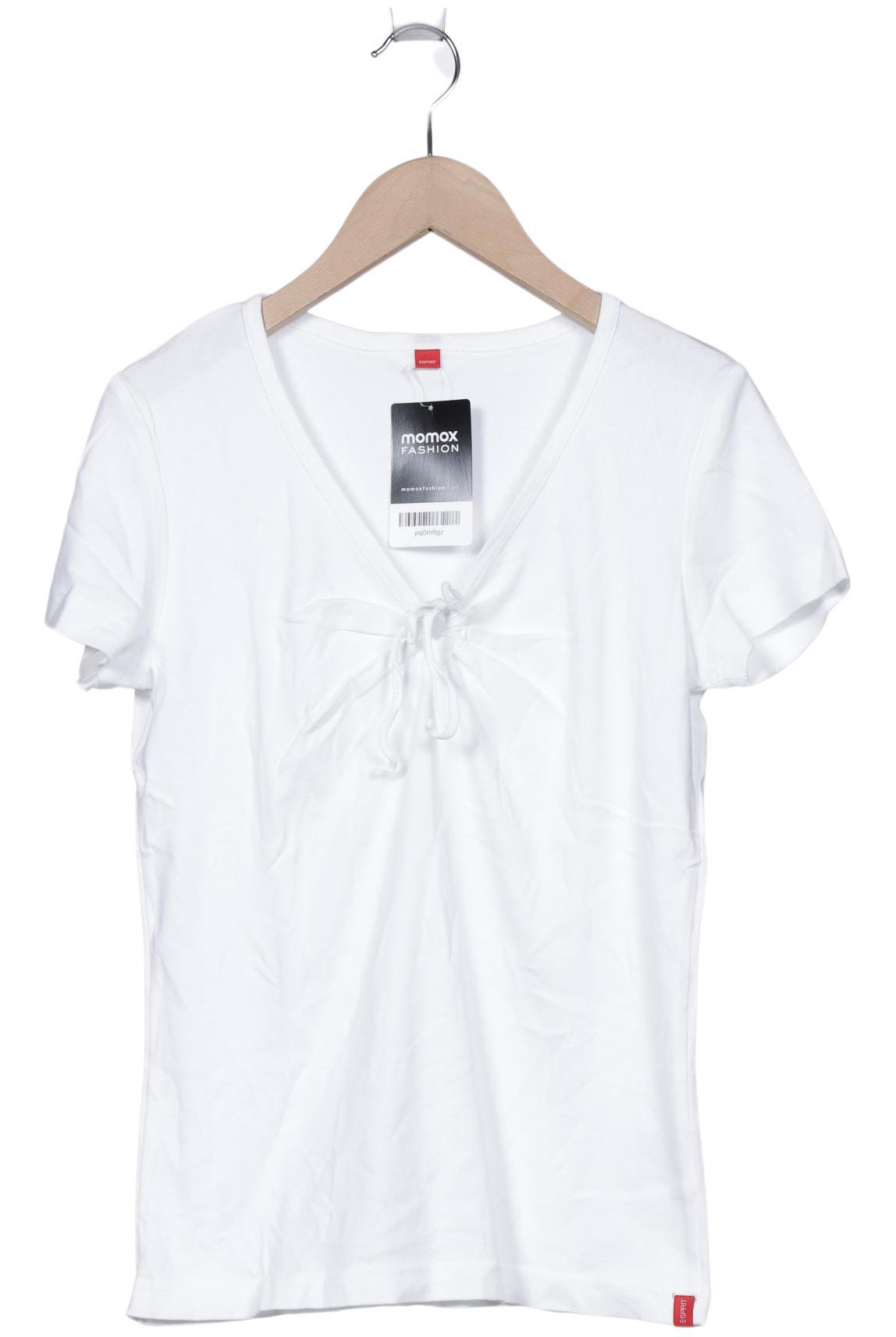 

Esprit Damen T-Shirt, weiß, Gr. 38