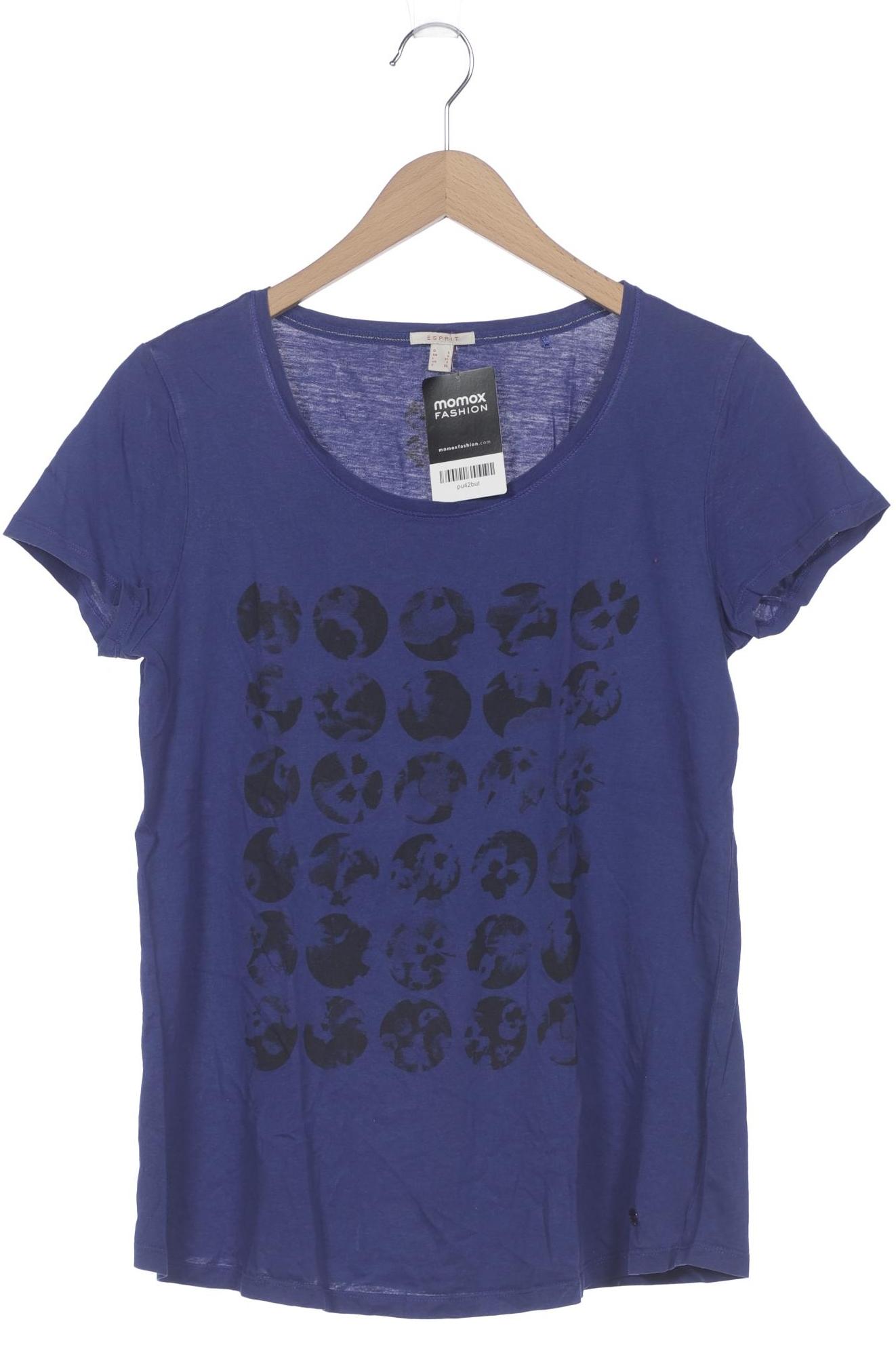 

Esprit Damen T-Shirt, blau, Gr. 42