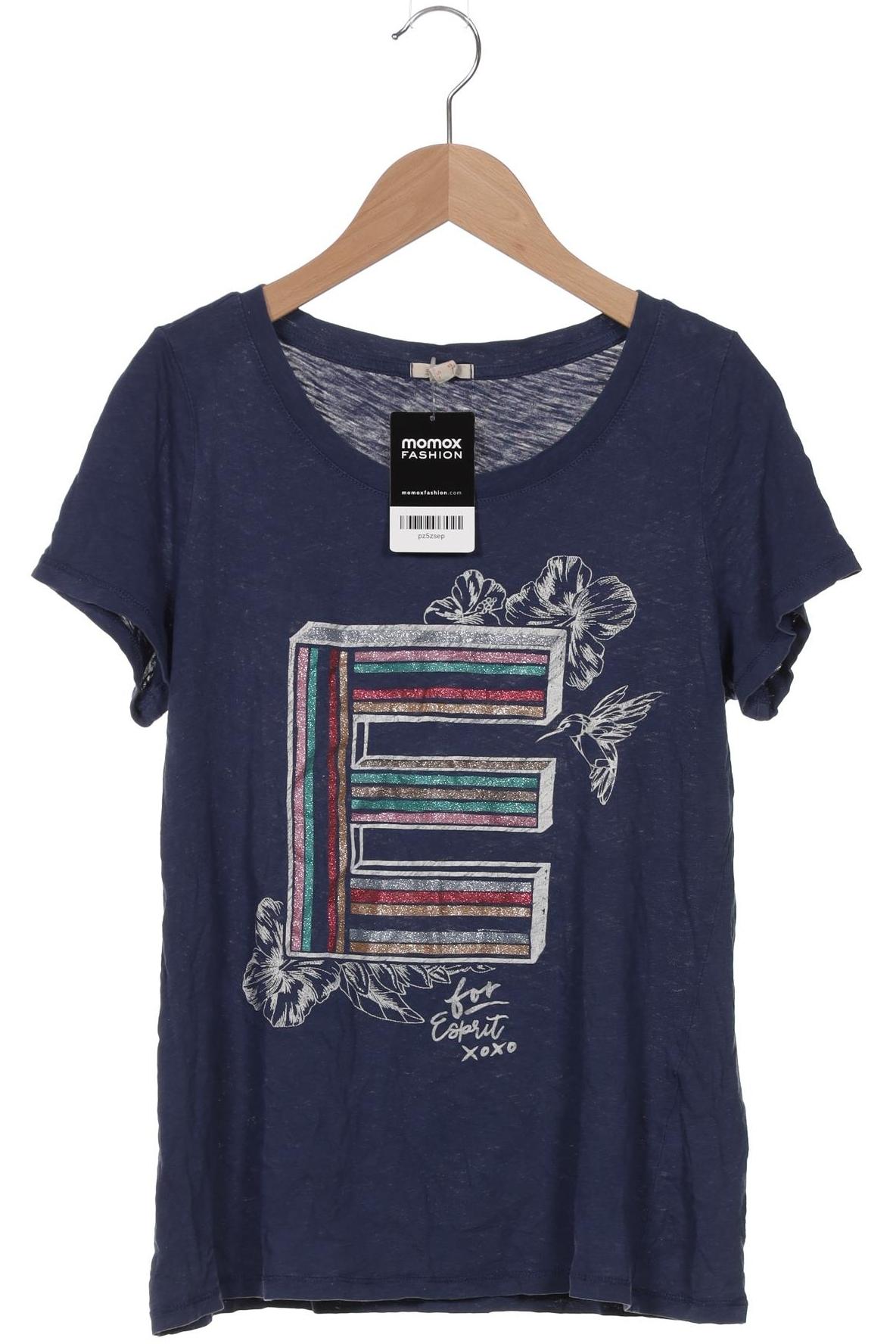 

Esprit Damen T-Shirt, marineblau, Gr. 34