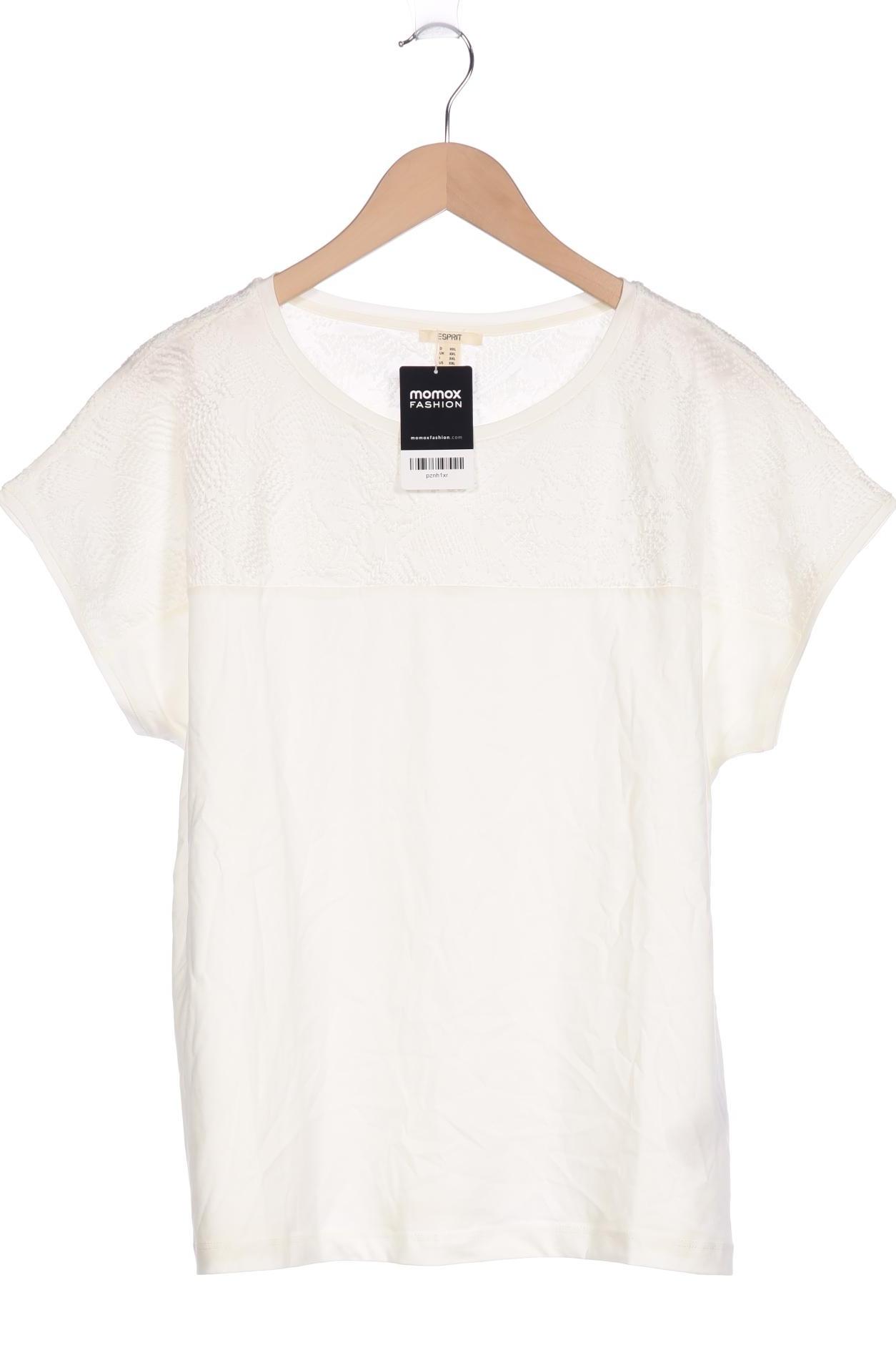

Esprit Damen T-Shirt, weiß, Gr. 46