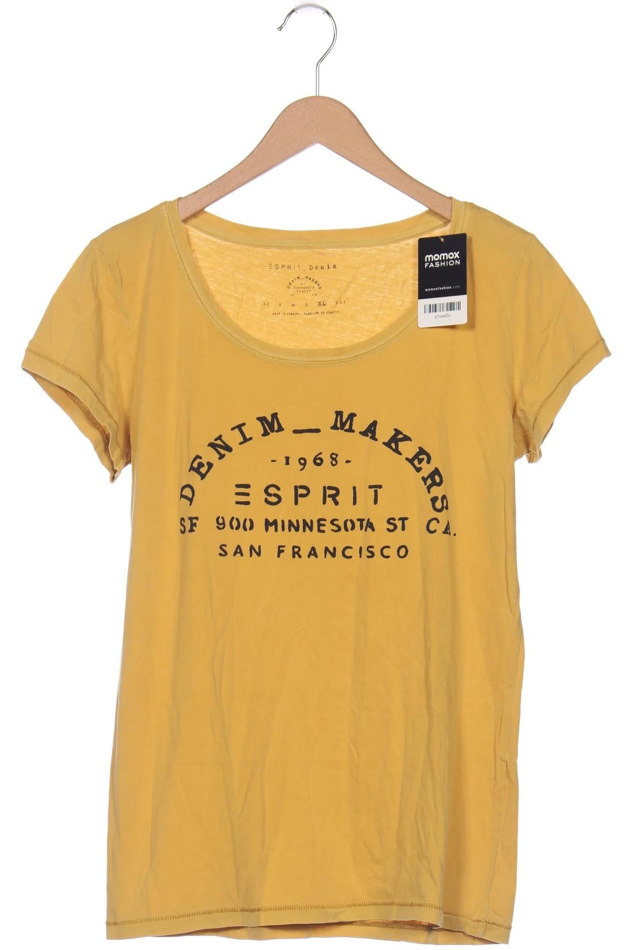

Esprit Damen T-Shirt, gelb, Gr. 44