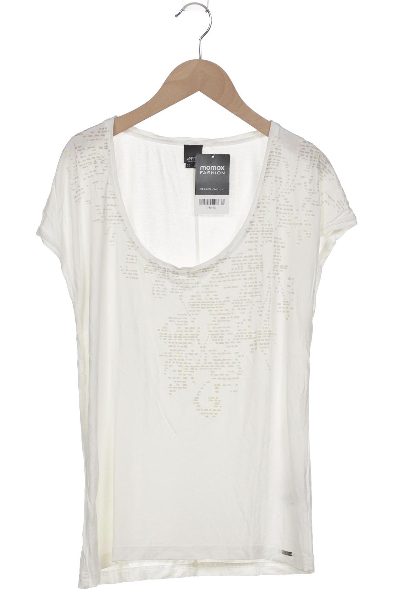 

Esprit Damen T-Shirt, cremeweiß, Gr. 38