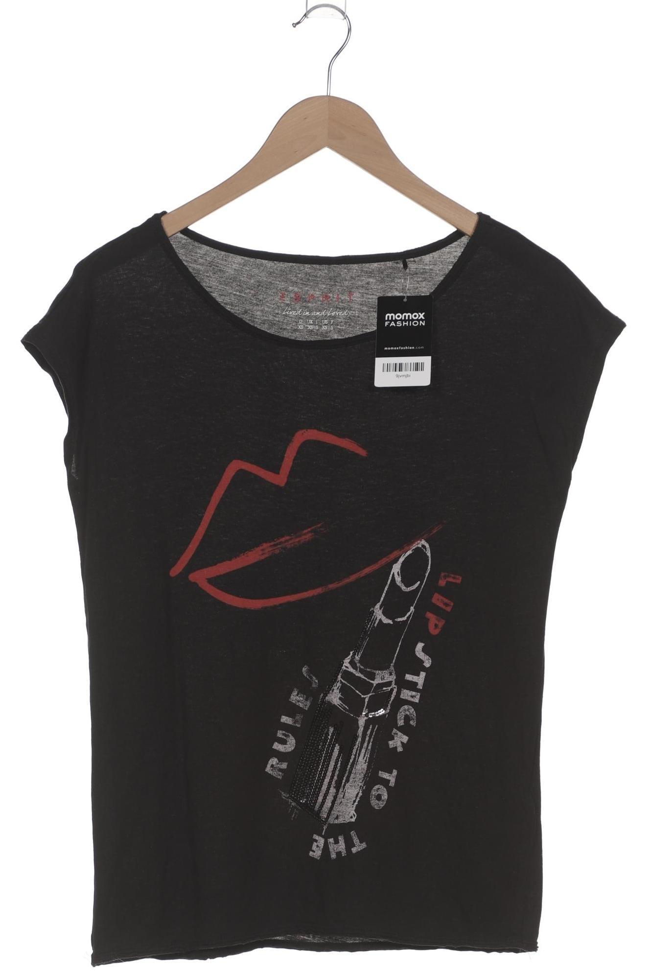 

Esprit Damen T-Shirt, schwarz, Gr. 34