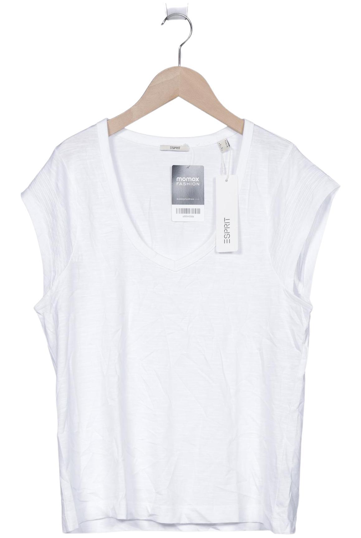 

Esprit Damen T-Shirt, weiß, Gr. 36