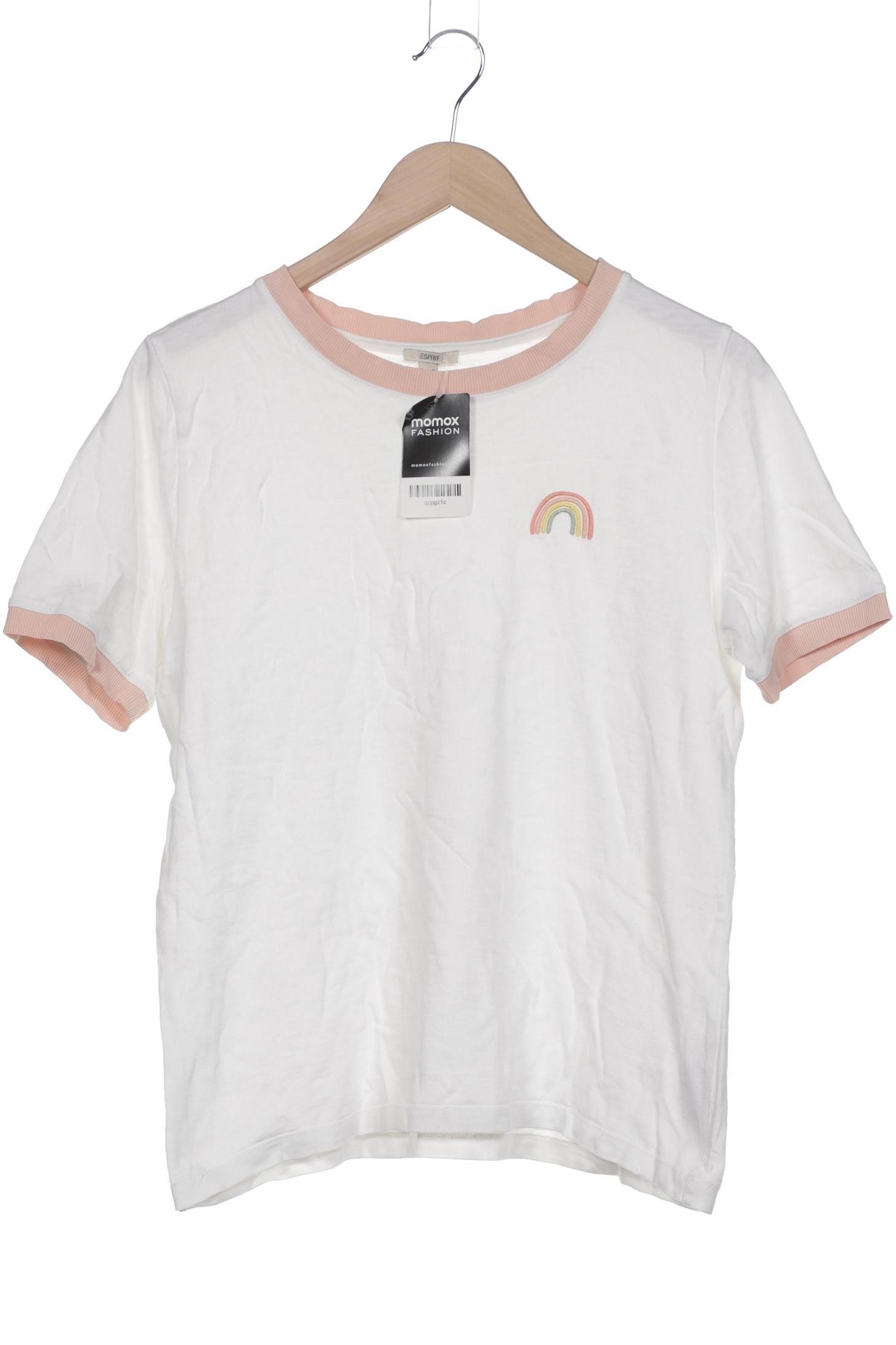 

Esprit Damen T-Shirt, weiß, Gr. 44
