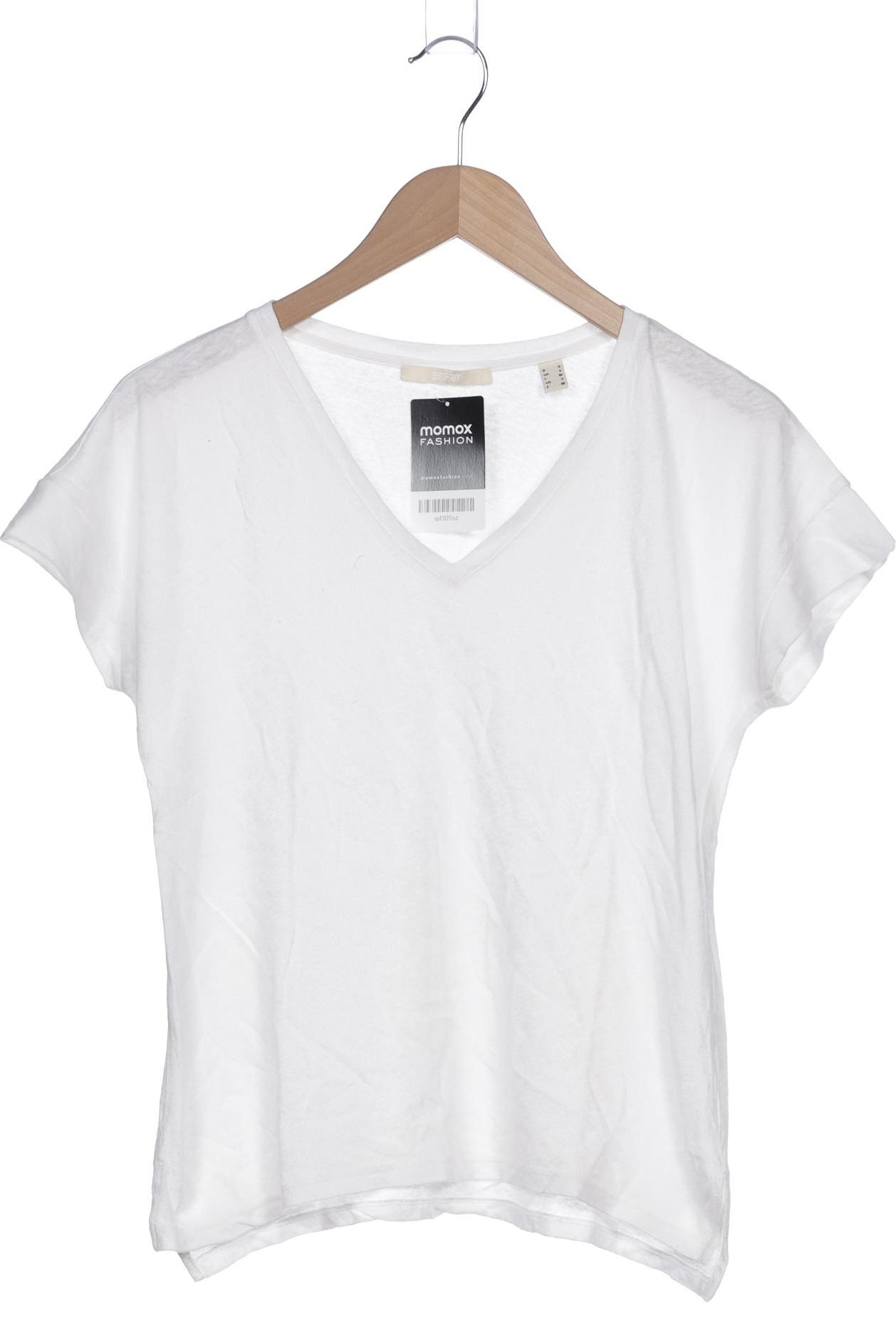 

Esprit Damen T-Shirt, weiß, Gr. 36