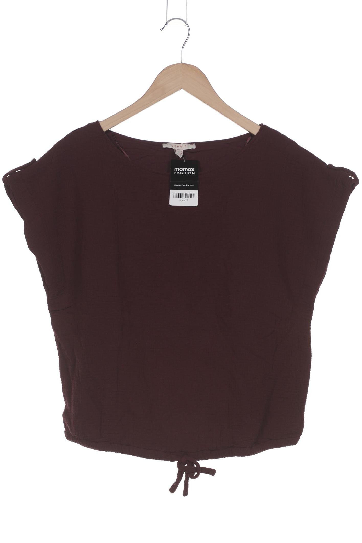 

Esprit Damen T-Shirt, bordeaux, Gr. 42