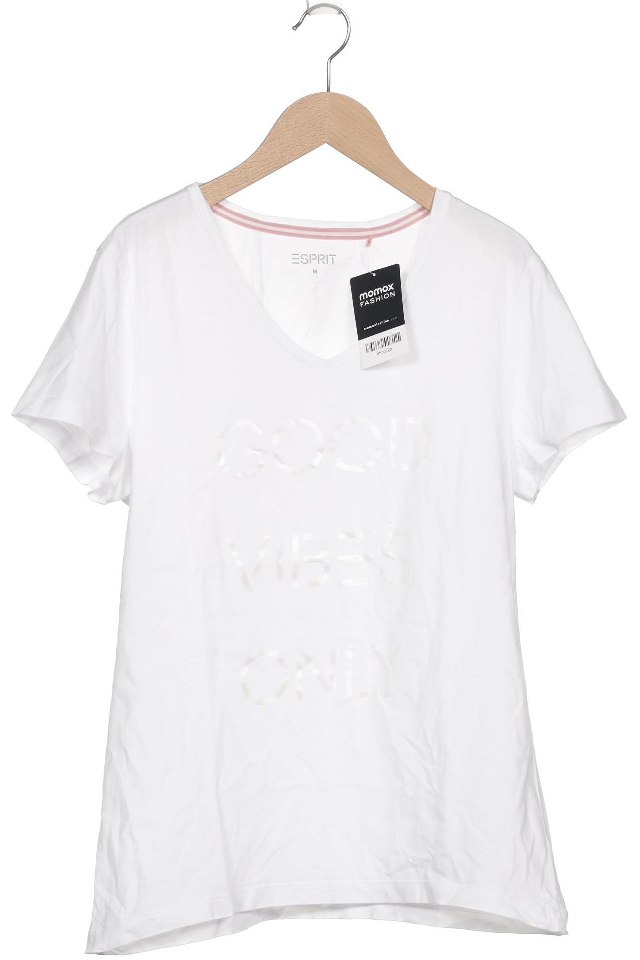 

Esprit Damen T-Shirt, weiß, Gr. 38
