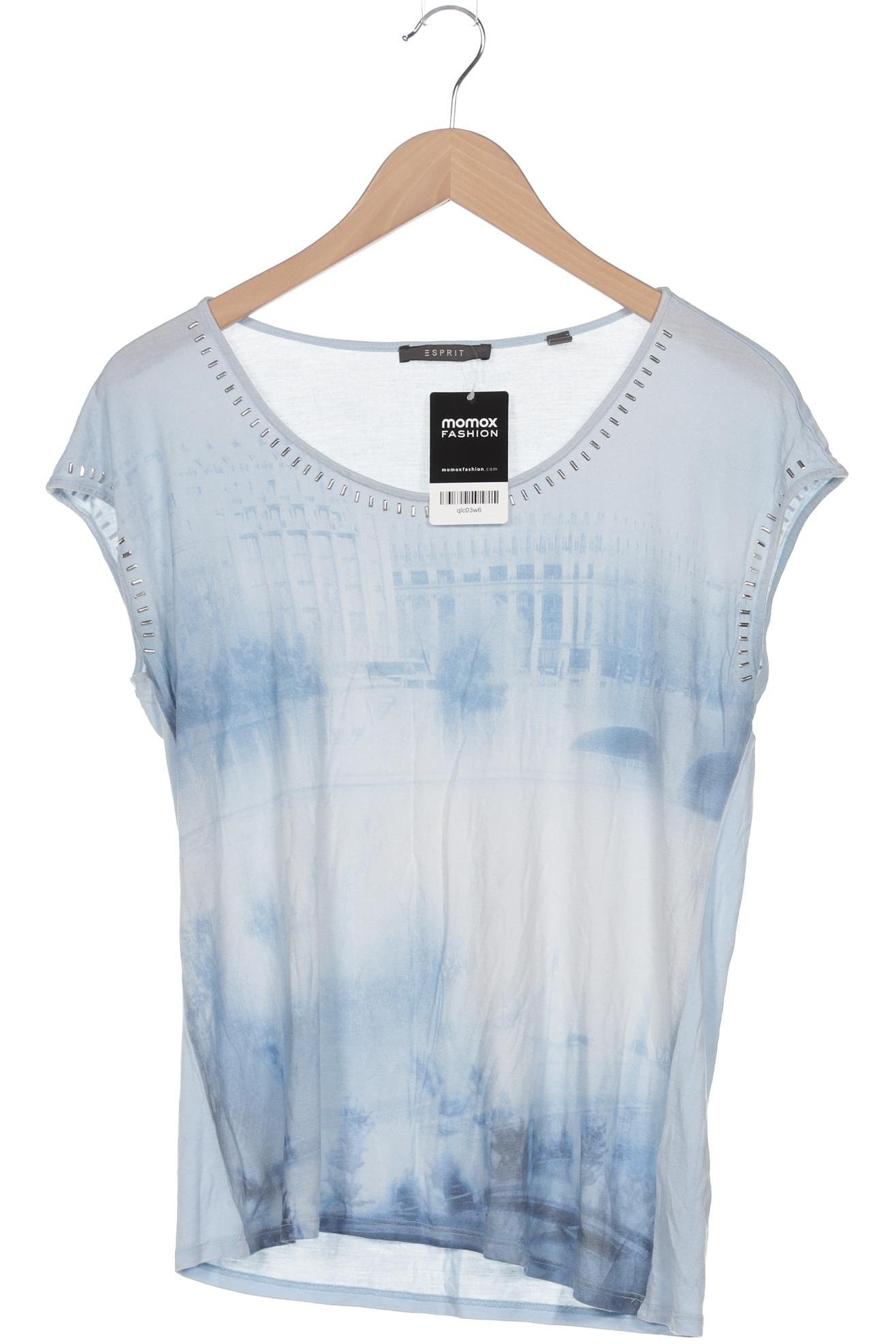 

Esprit Damen T-Shirt, blau, Gr. 38