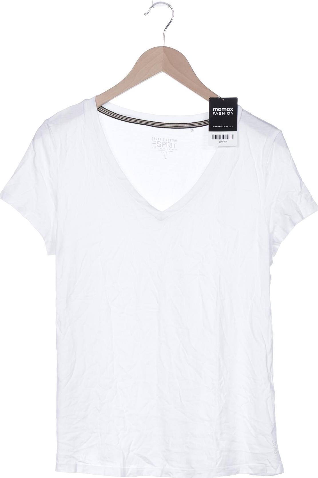 

Esprit Damen T-Shirt, weiß, Gr. 42