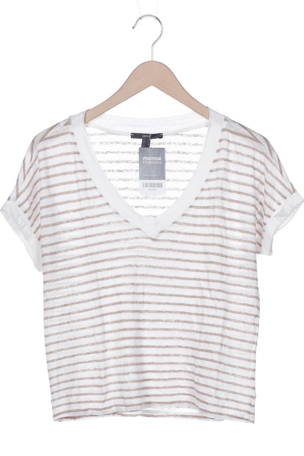 

Esprit Damen T-Shirt, weiß, Gr. 36