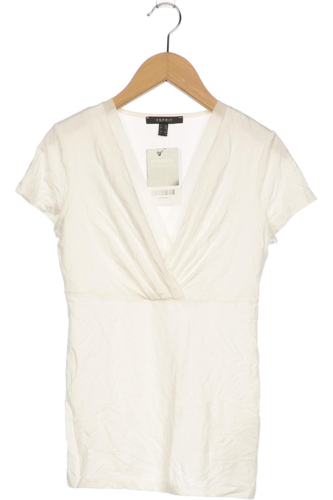 

Esprit Damen T-Shirt, weiß, Gr. 34