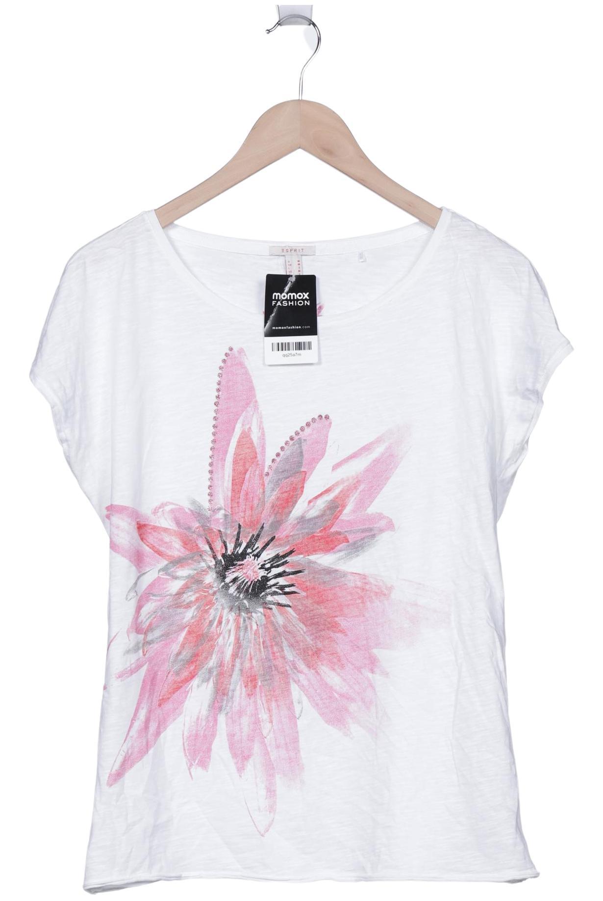 

Esprit Damen T-Shirt, weiß, Gr. 38