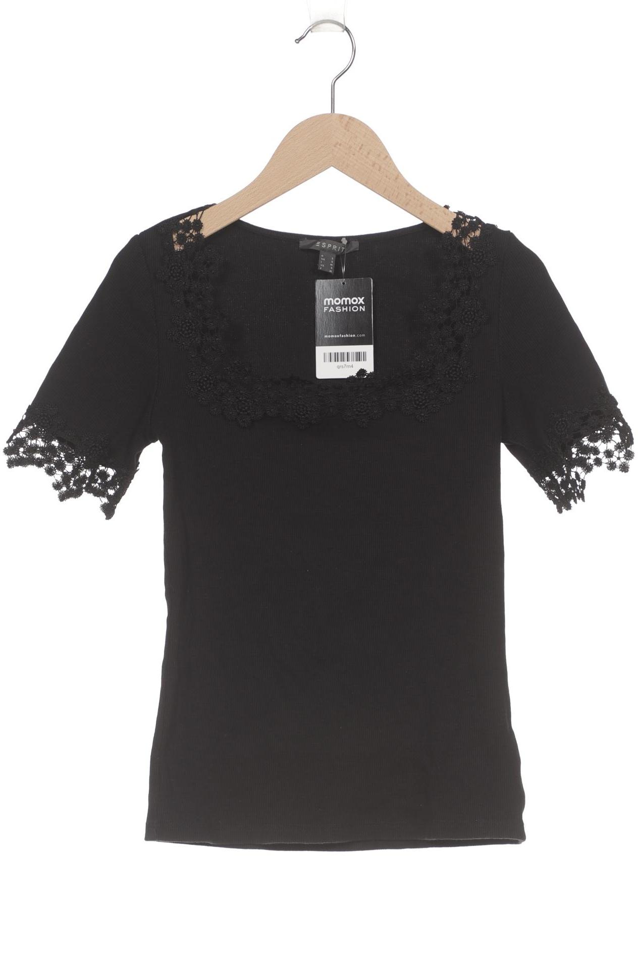 

Esprit Damen T-Shirt, schwarz, Gr. 36