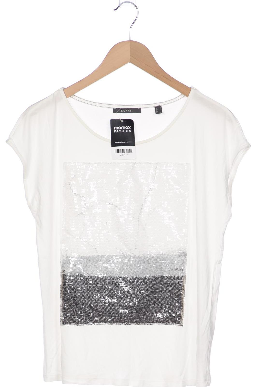 

Esprit Damen T-Shirt, weiß, Gr. 42