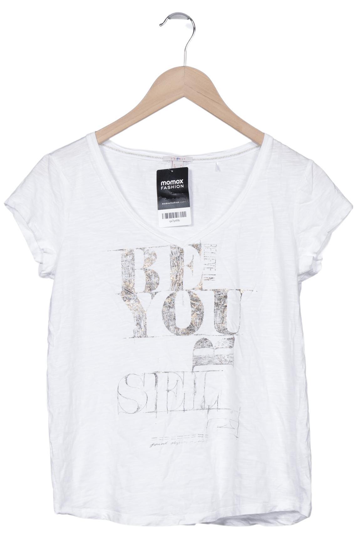 

Esprit Damen T-Shirt, weiß, Gr. 36