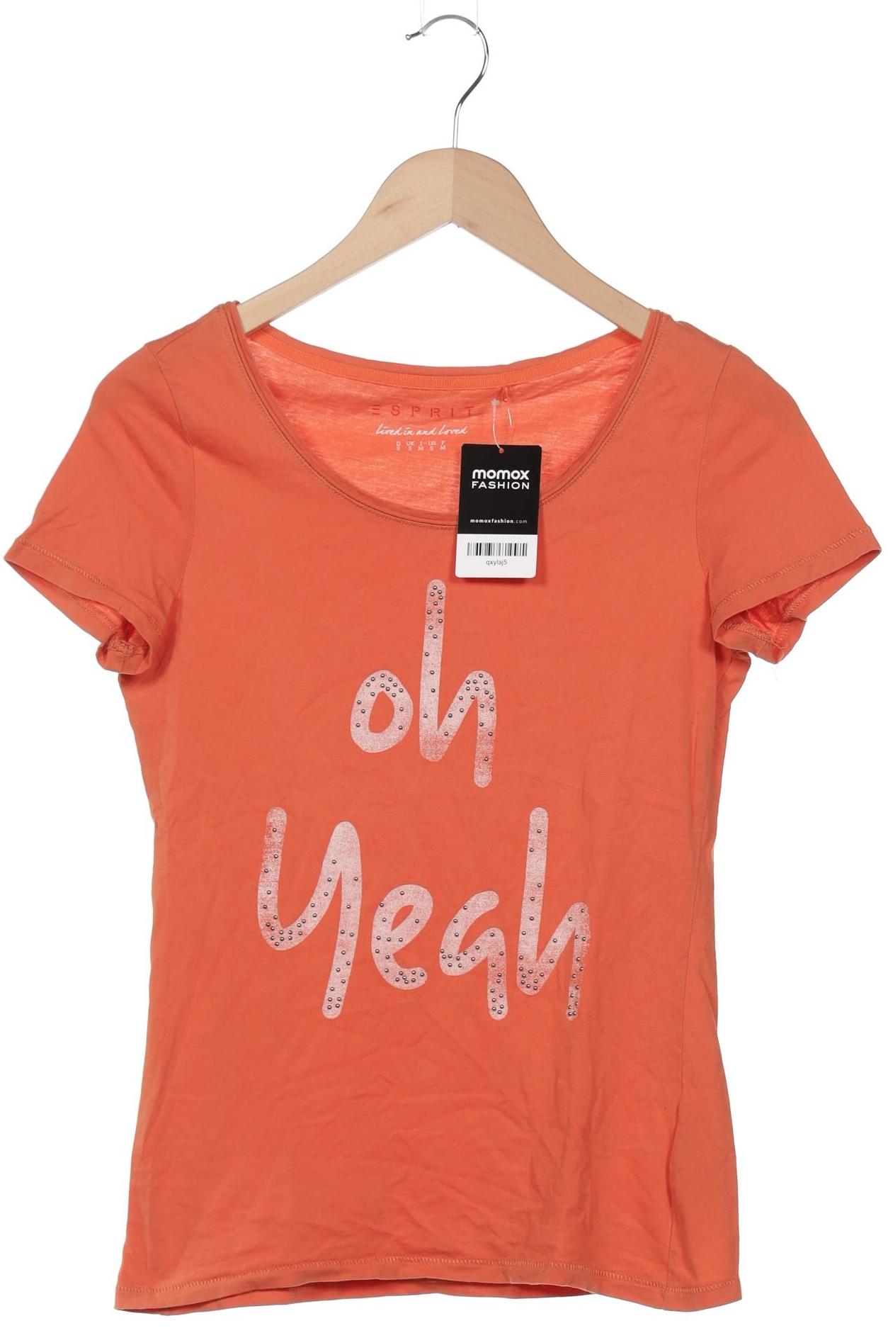 

Esprit Damen T-Shirt, orange, Gr. 36