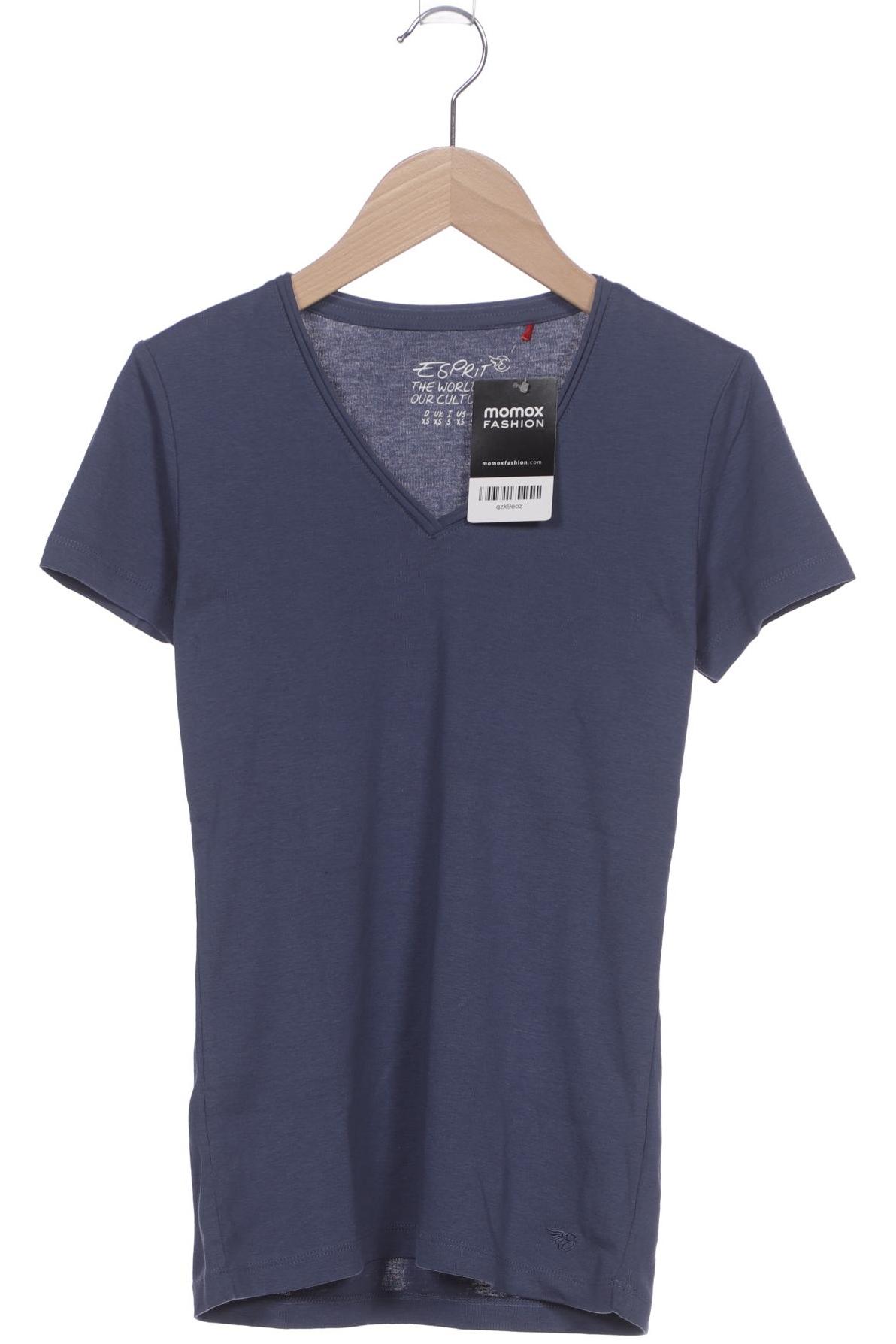 

Esprit Damen T-Shirt, blau, Gr. 34