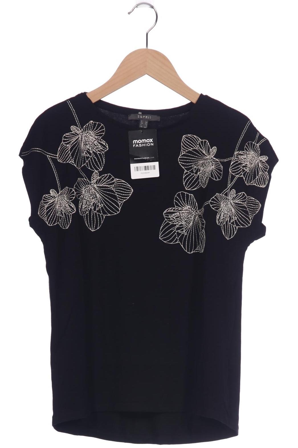 

Esprit Damen T-Shirt, schwarz, Gr. 34