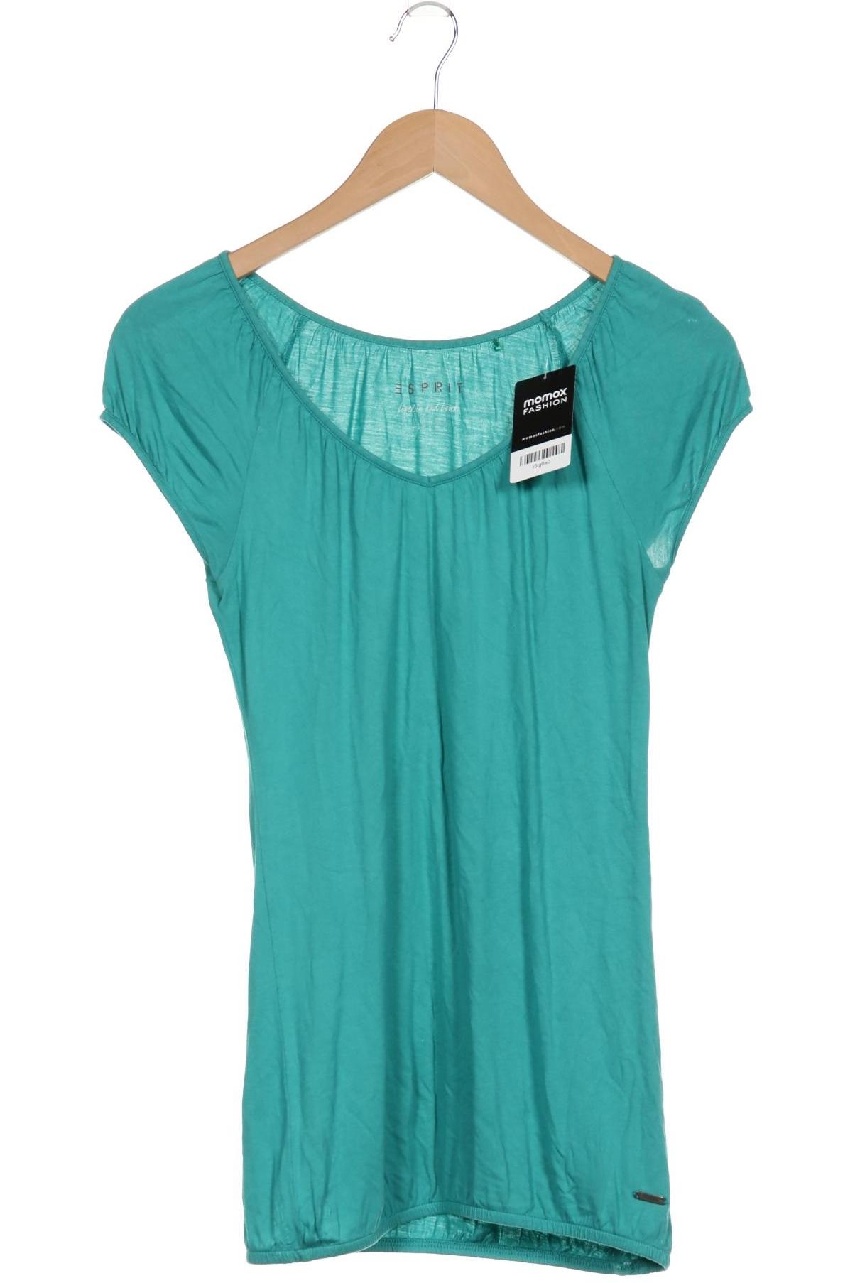 

Esprit Damen T-Shirt, türkis, Gr. 34