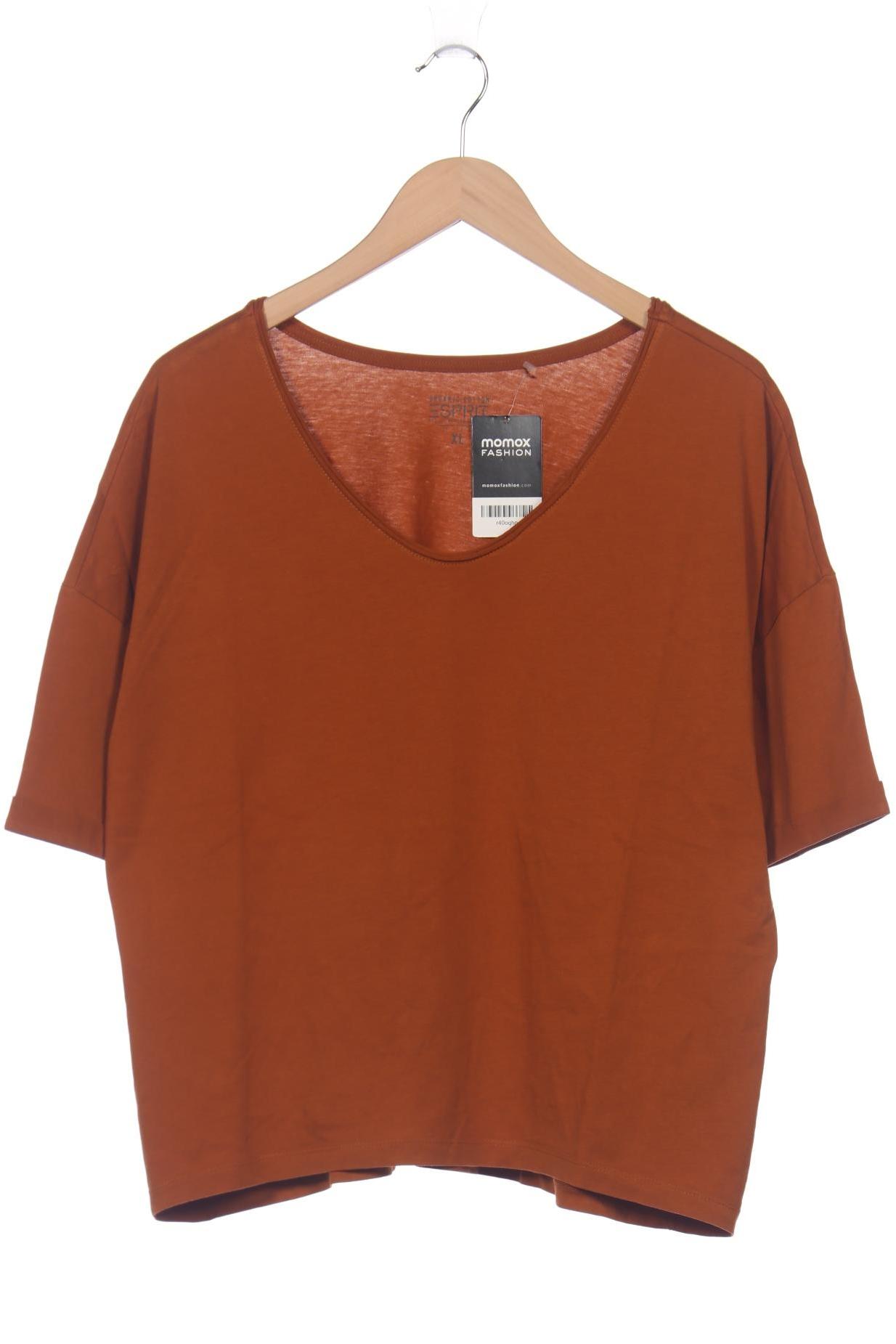 

Esprit Damen T-Shirt, orange, Gr. 44