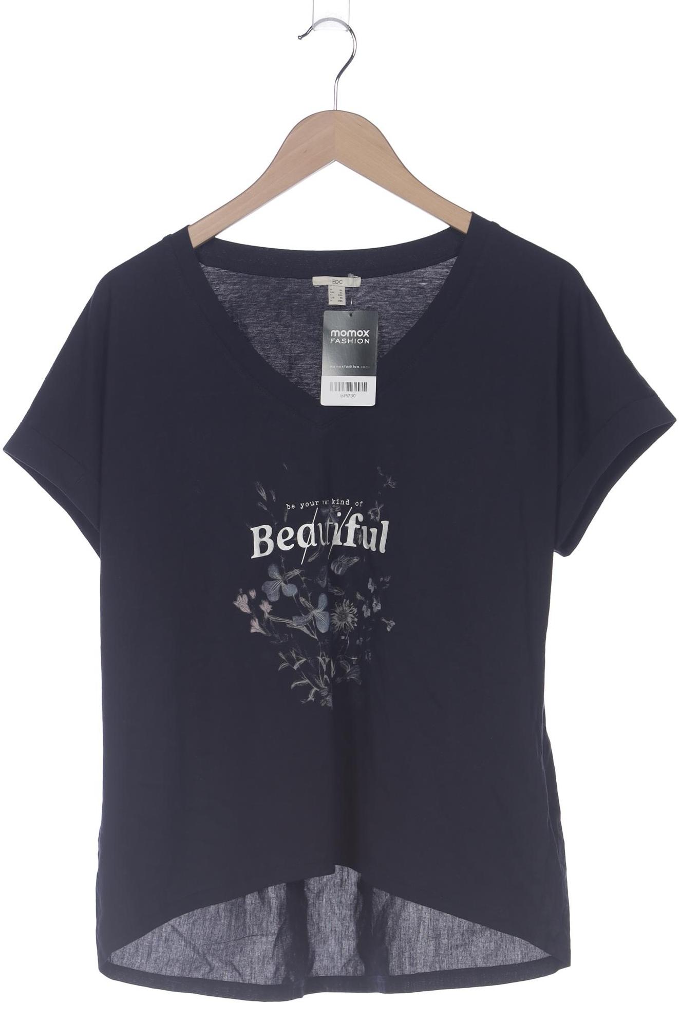 

Esprit Damen T-Shirt, marineblau, Gr. 44