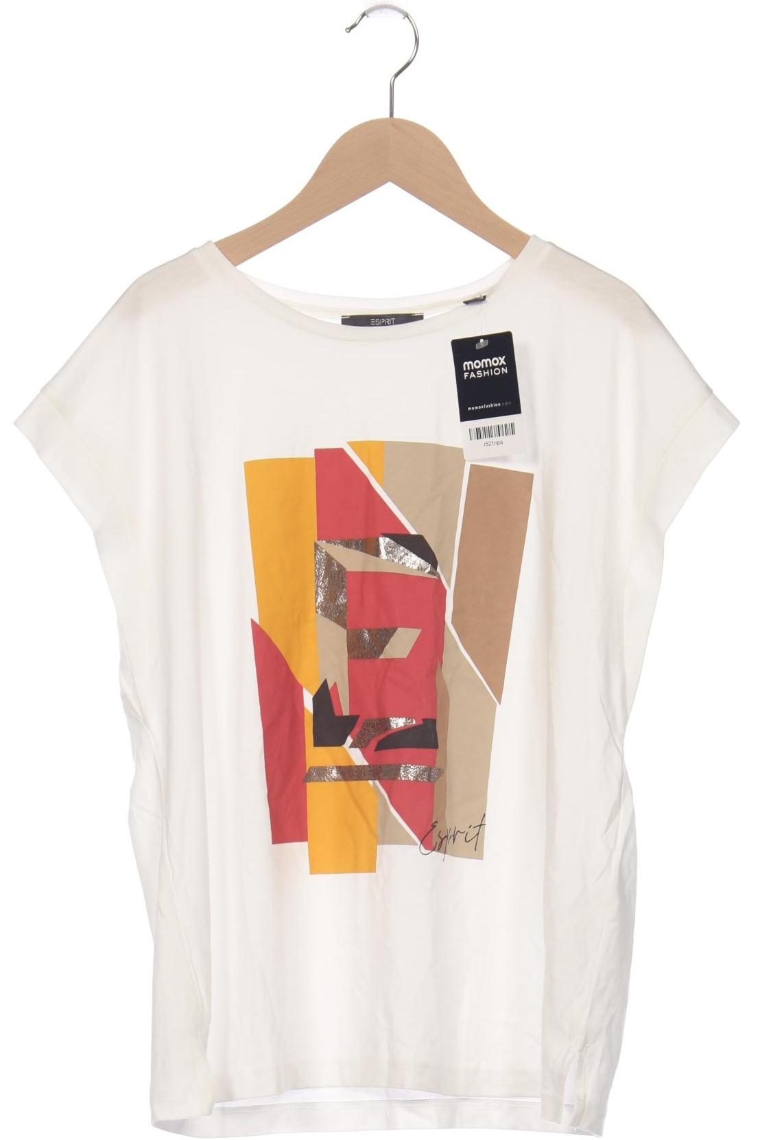 

Esprit Damen T-Shirt, weiß, Gr. 38