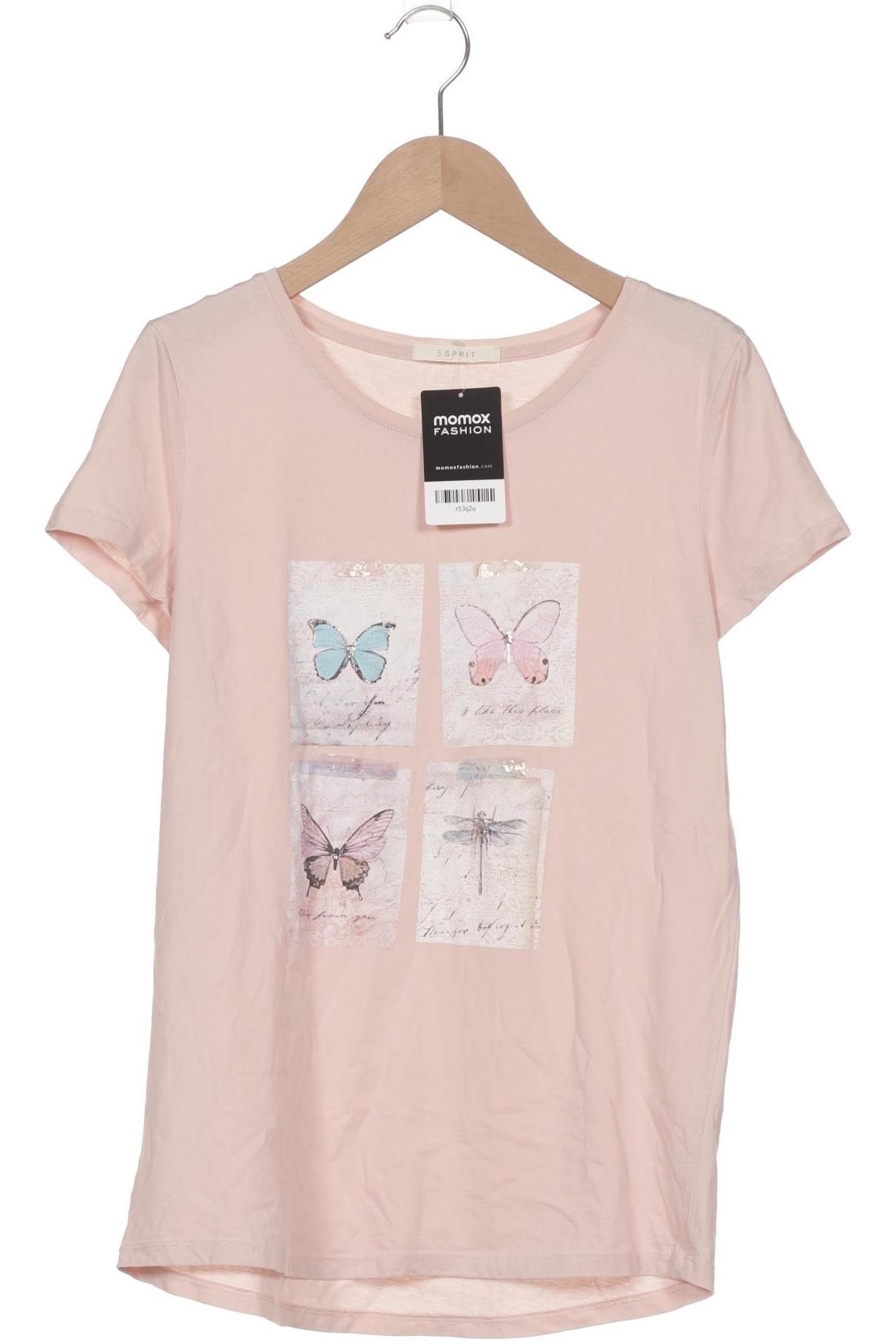 

Esprit Damen T-Shirt, pink, Gr. 38