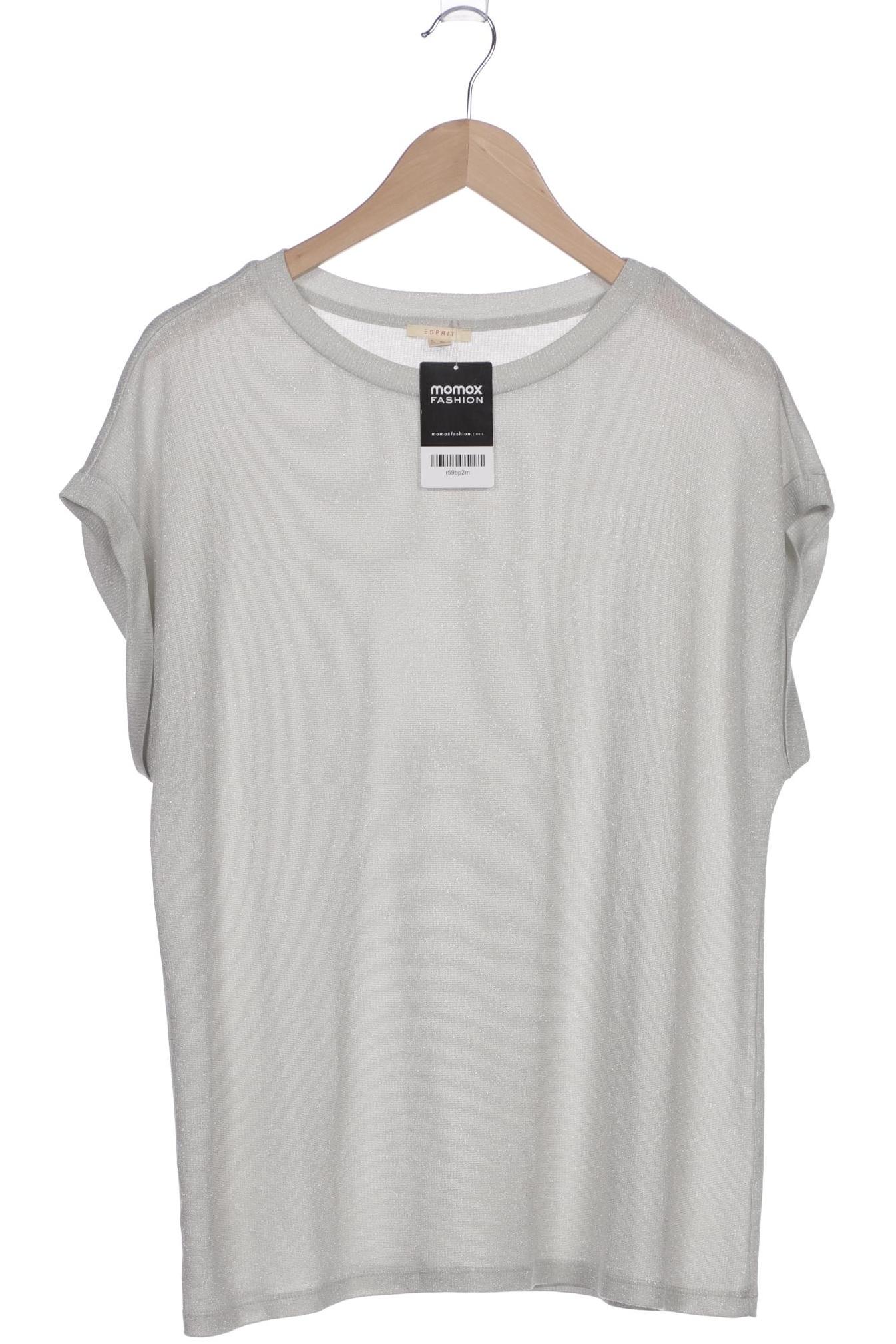 

Esprit Damen T-Shirt, silber, Gr. 46